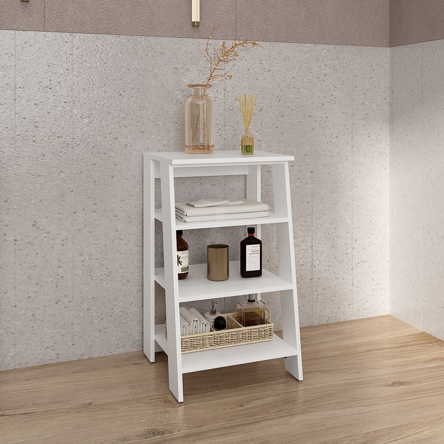 Organizador De Baño St Lucia 75X44X43 Rta Blanco Zf