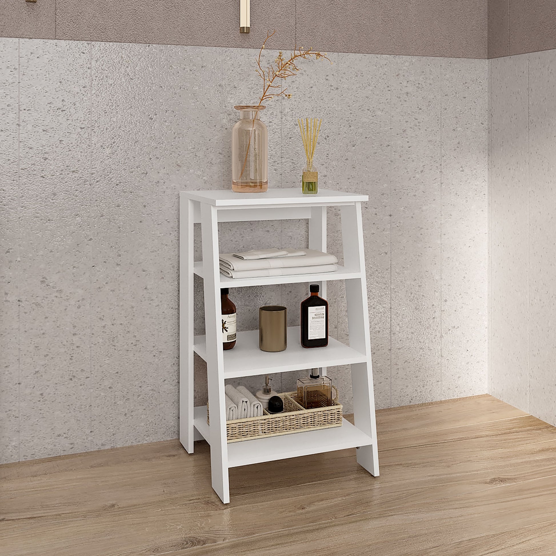 Organizador De Baño St Lucia 75X44X43 Rta Blanco Zf