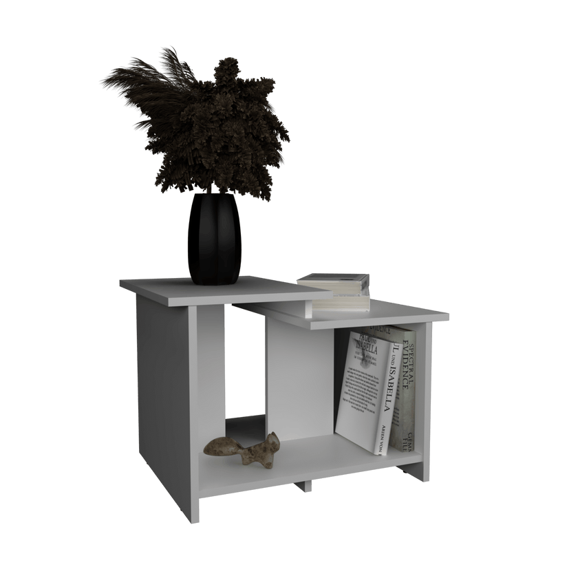 Mesa De Centro Wema 3 Eco 42X60X45 Rta Blanco Zf