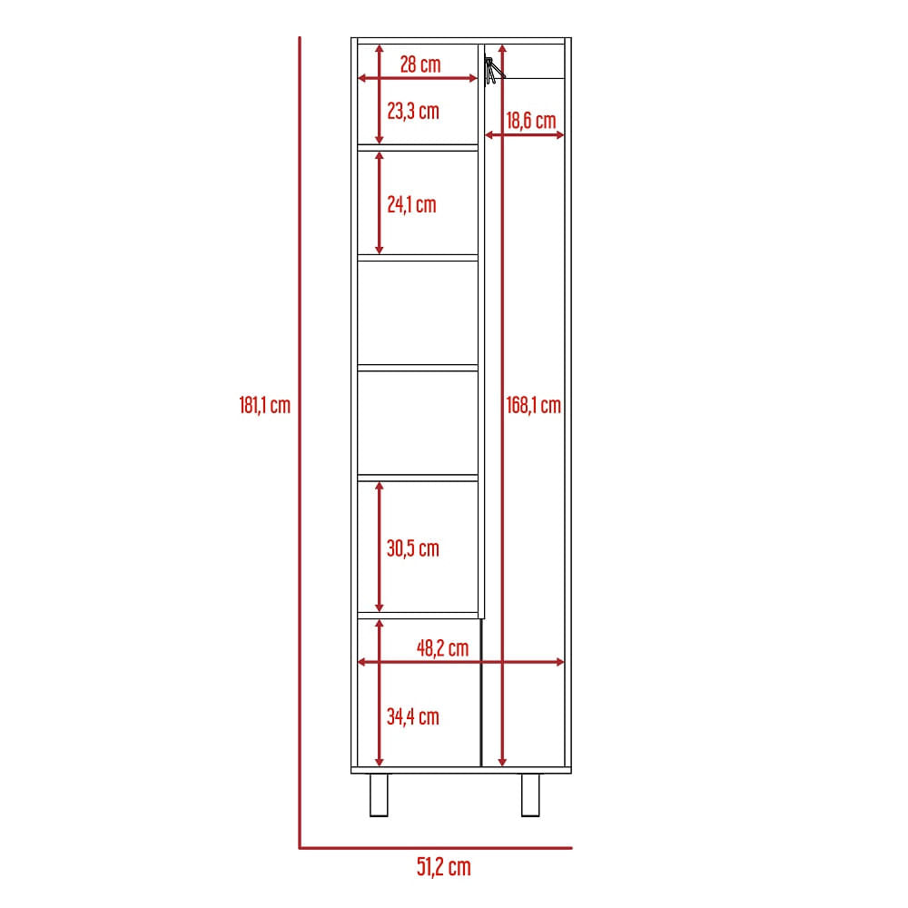 Mueble De Aseo Nala Blanco