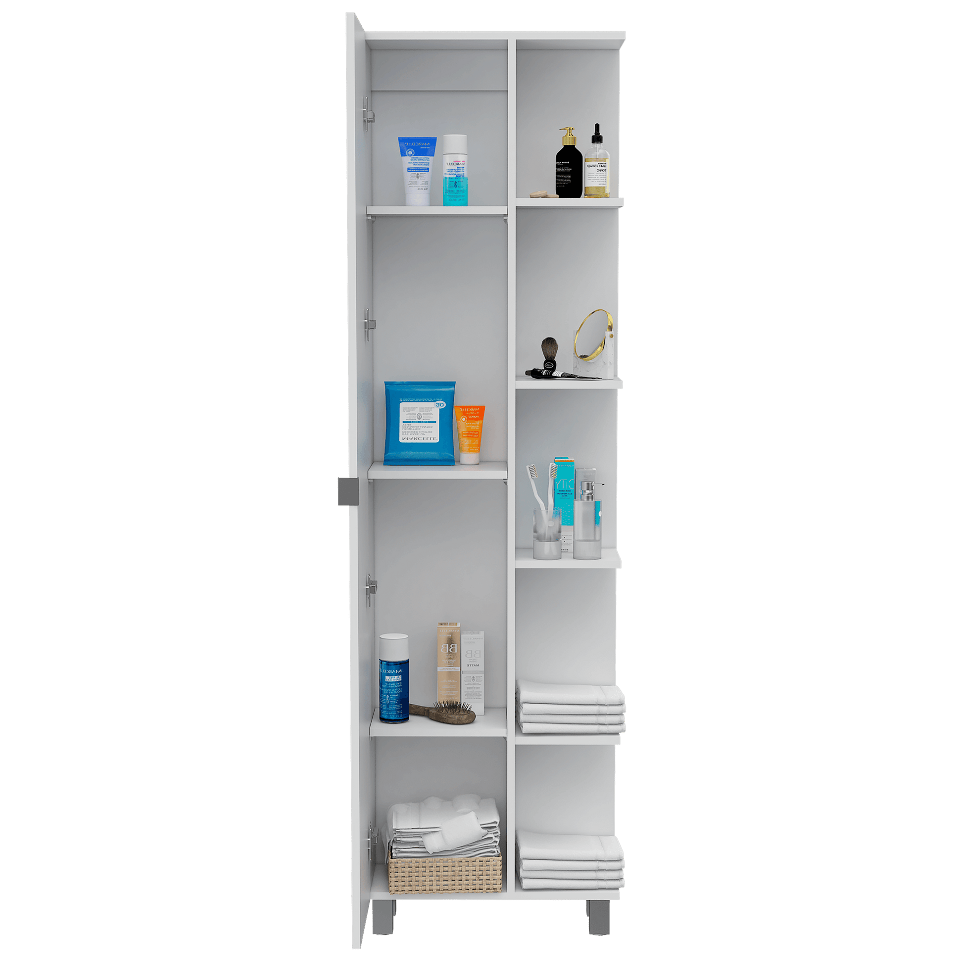 Mueble Esquinero Urano Rta Blanco Zf