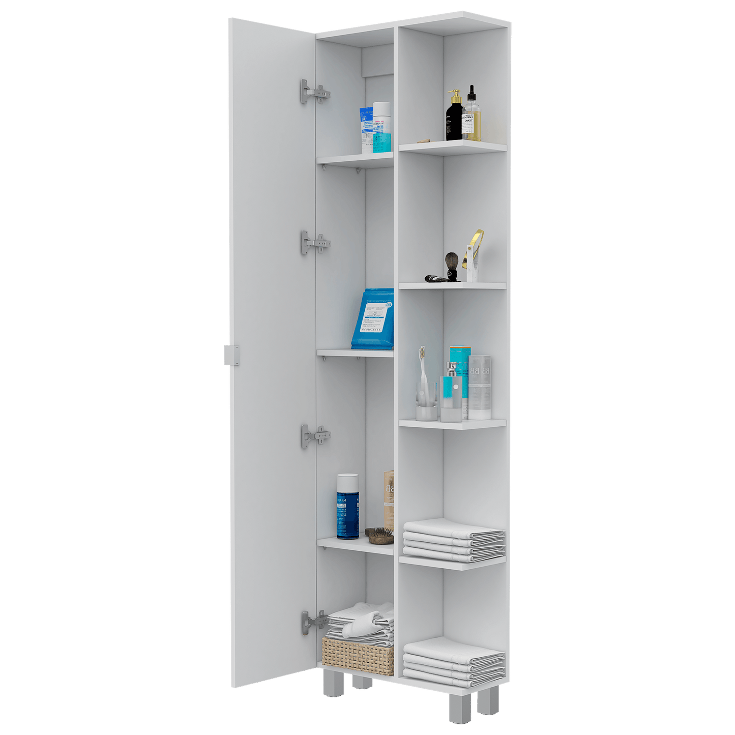 Mueble Esquinero Urano Rta Blanco Zf