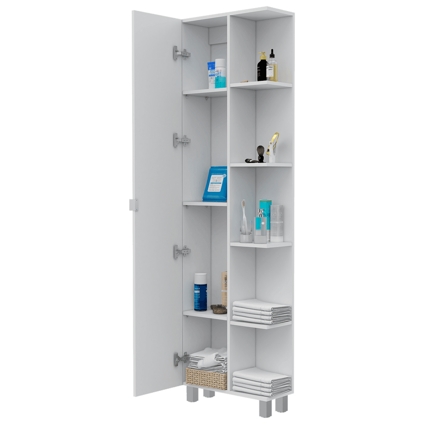Mueble Esquinero Urano Rta Blanco Zf
