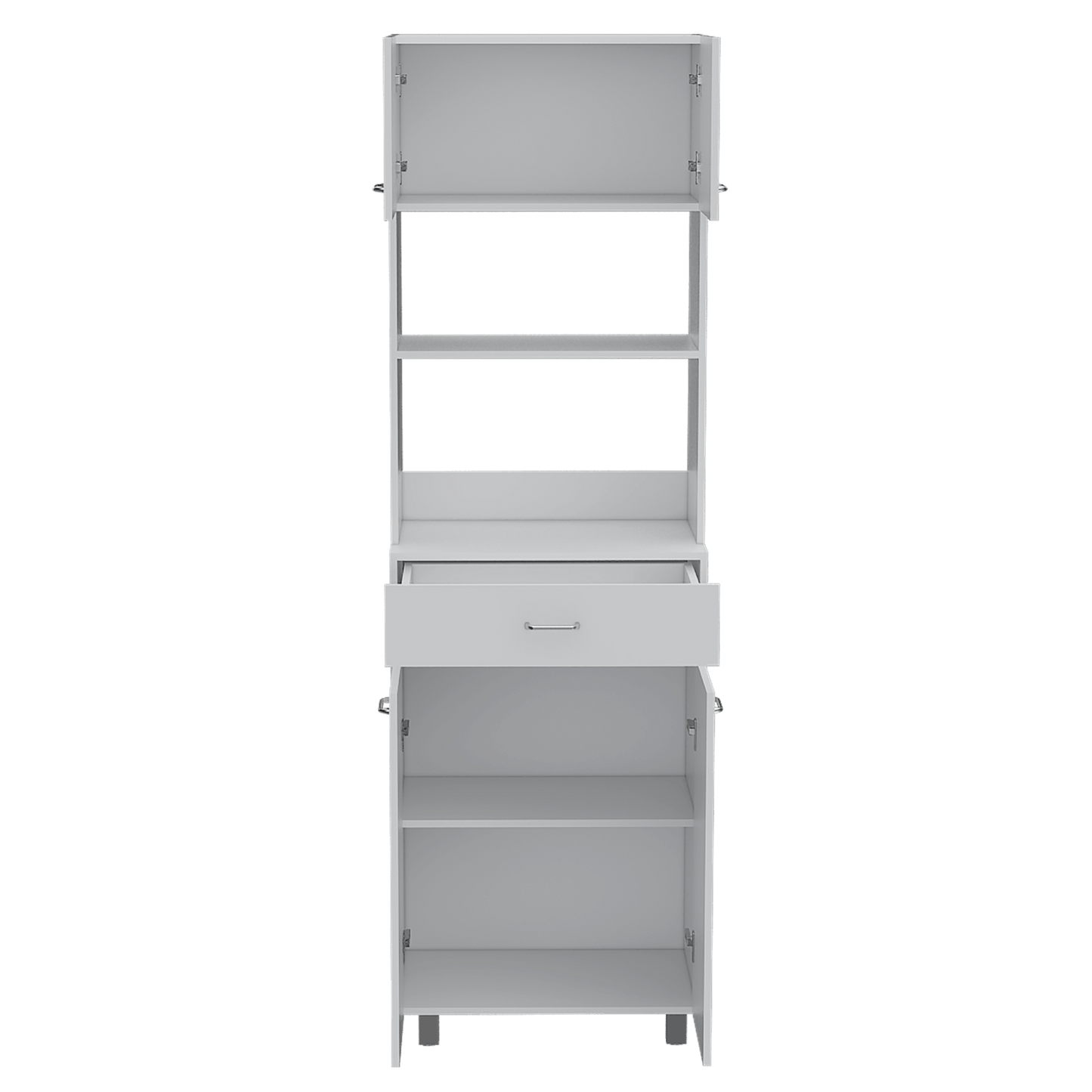 Modulo Microondas Caribe 200X62X40 Rta Blanco Zf