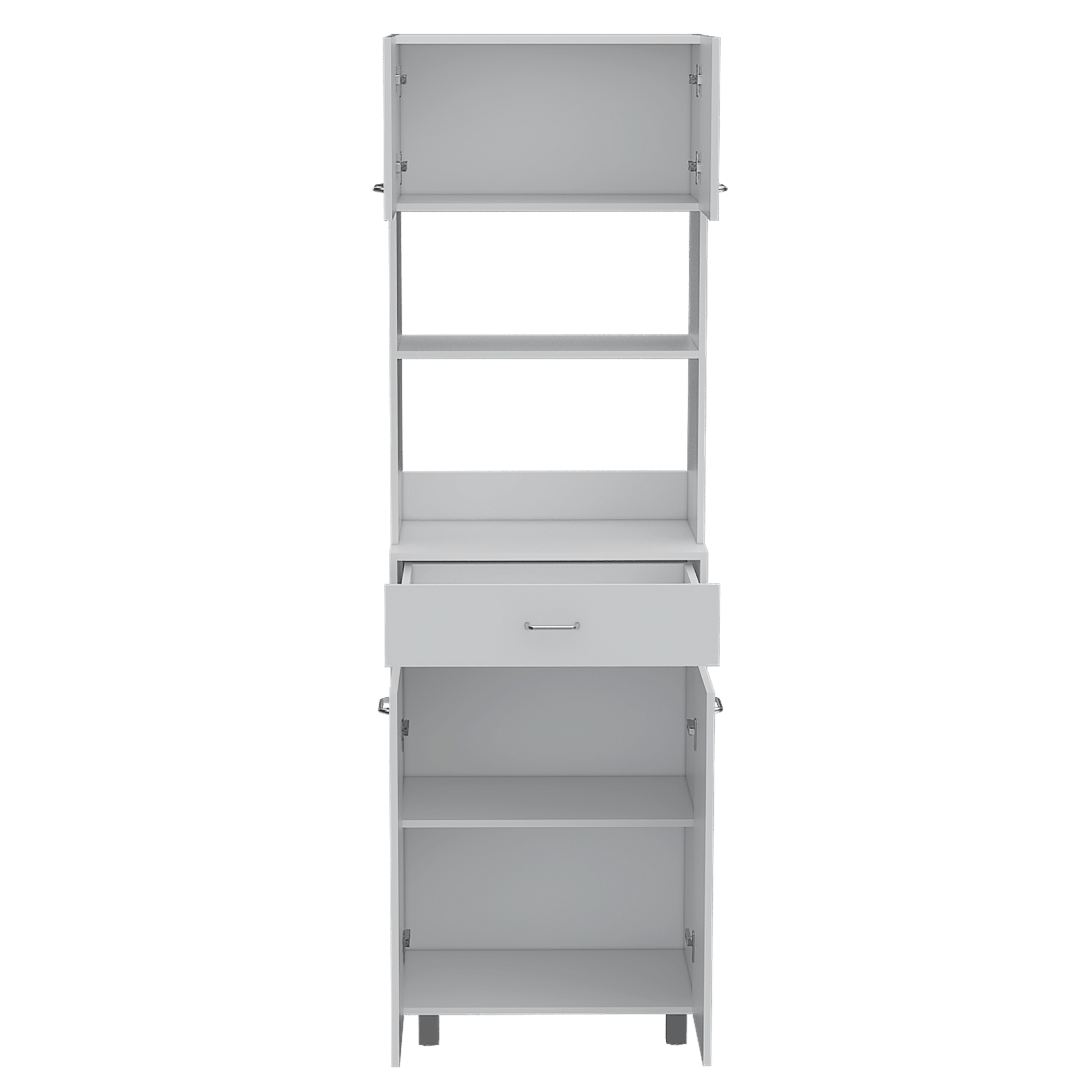Modulo Microondas Caribe 200X62X40 Rta Blanco Zf