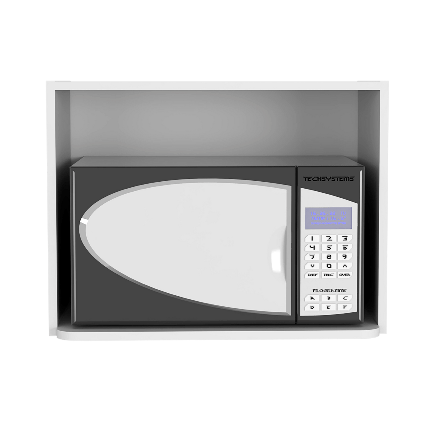 Mueble Auxiliar Cocina Rta Blanco