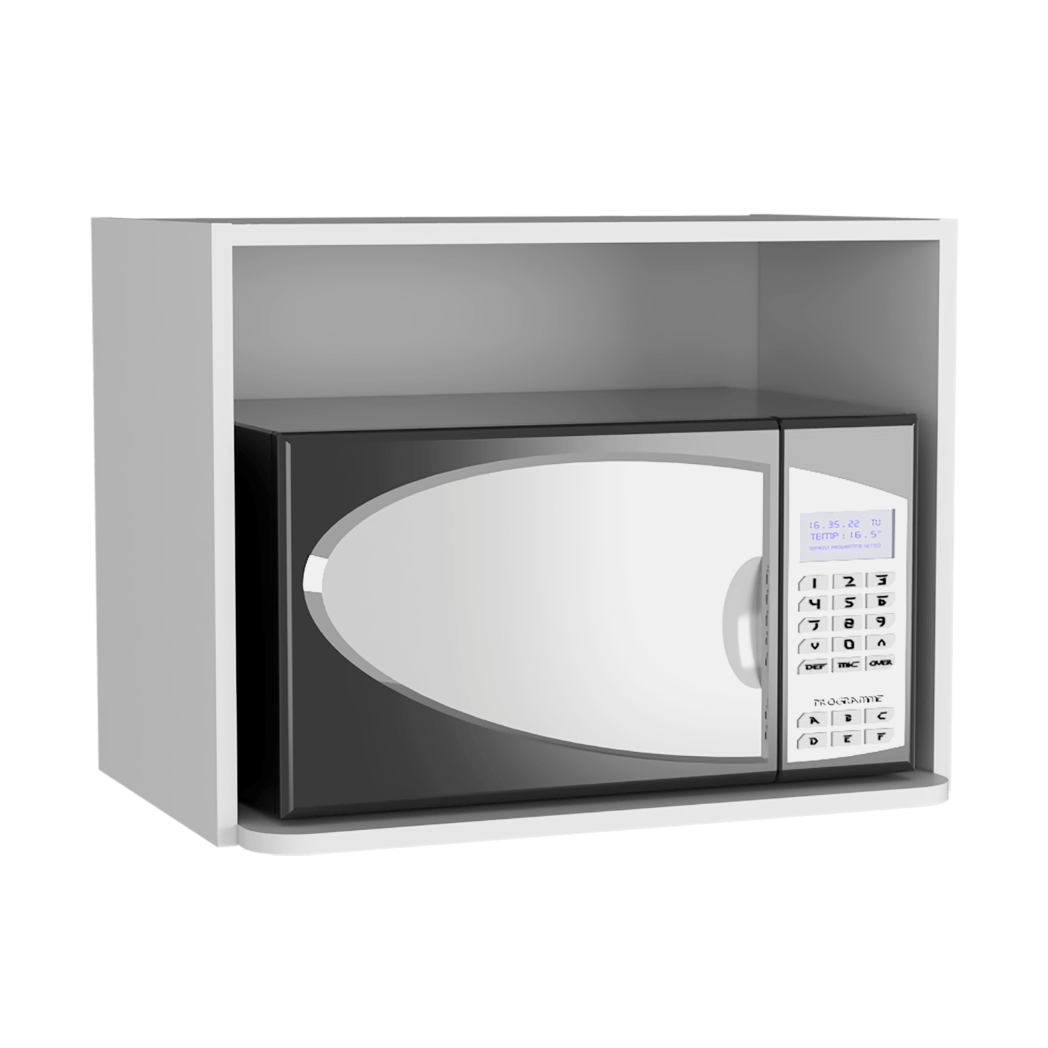 Mueble Auxiliar Cocina Rta Blanco