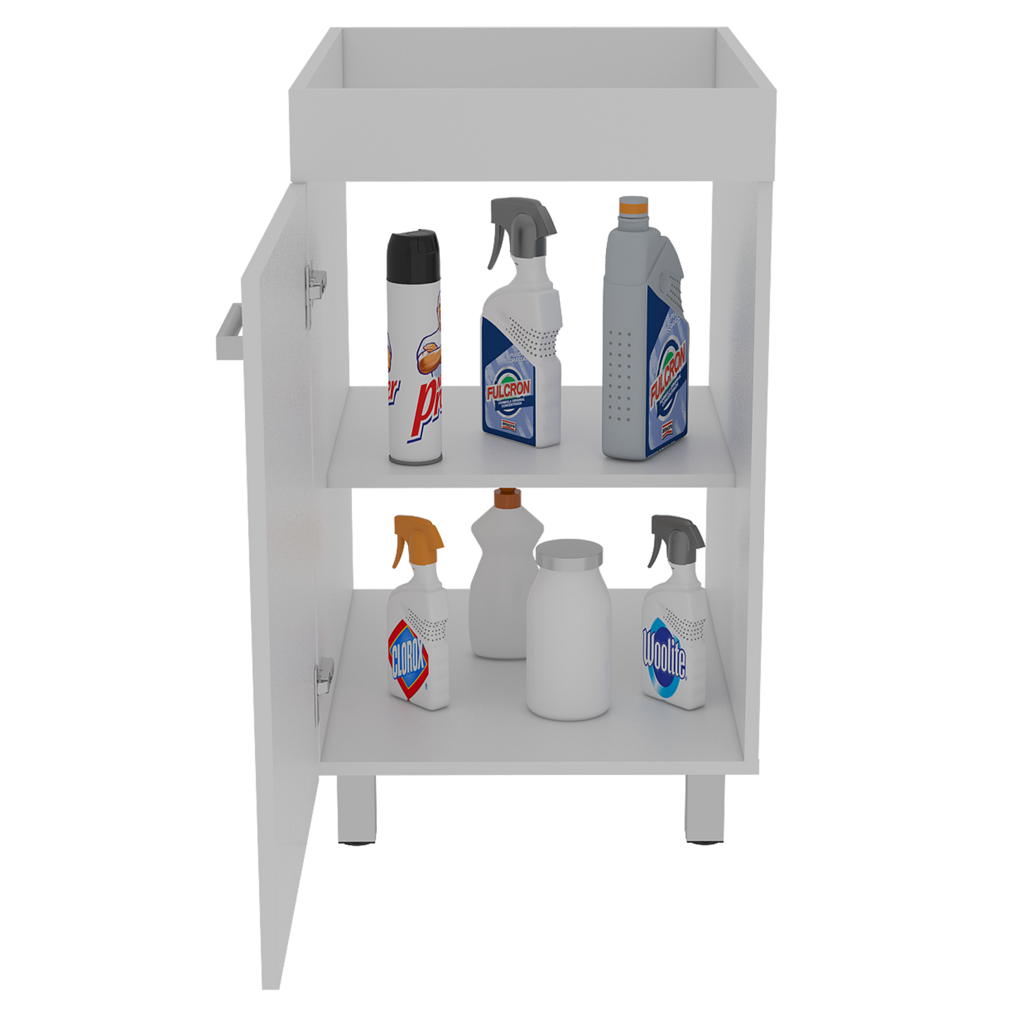Mueble Lavadero Valento 48 Rta Blanco