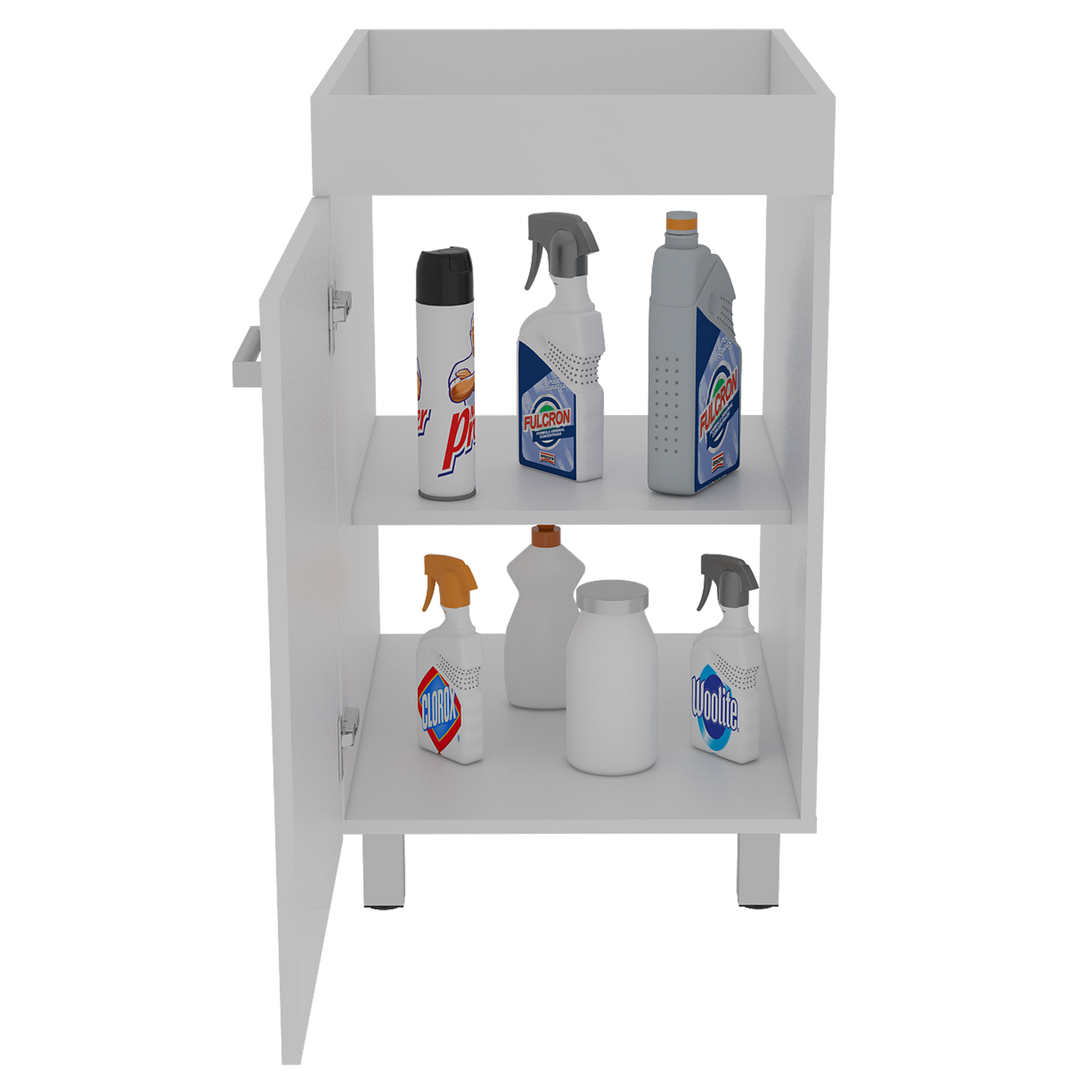 Mueble Lavadero Valento 48 Rta Blanco