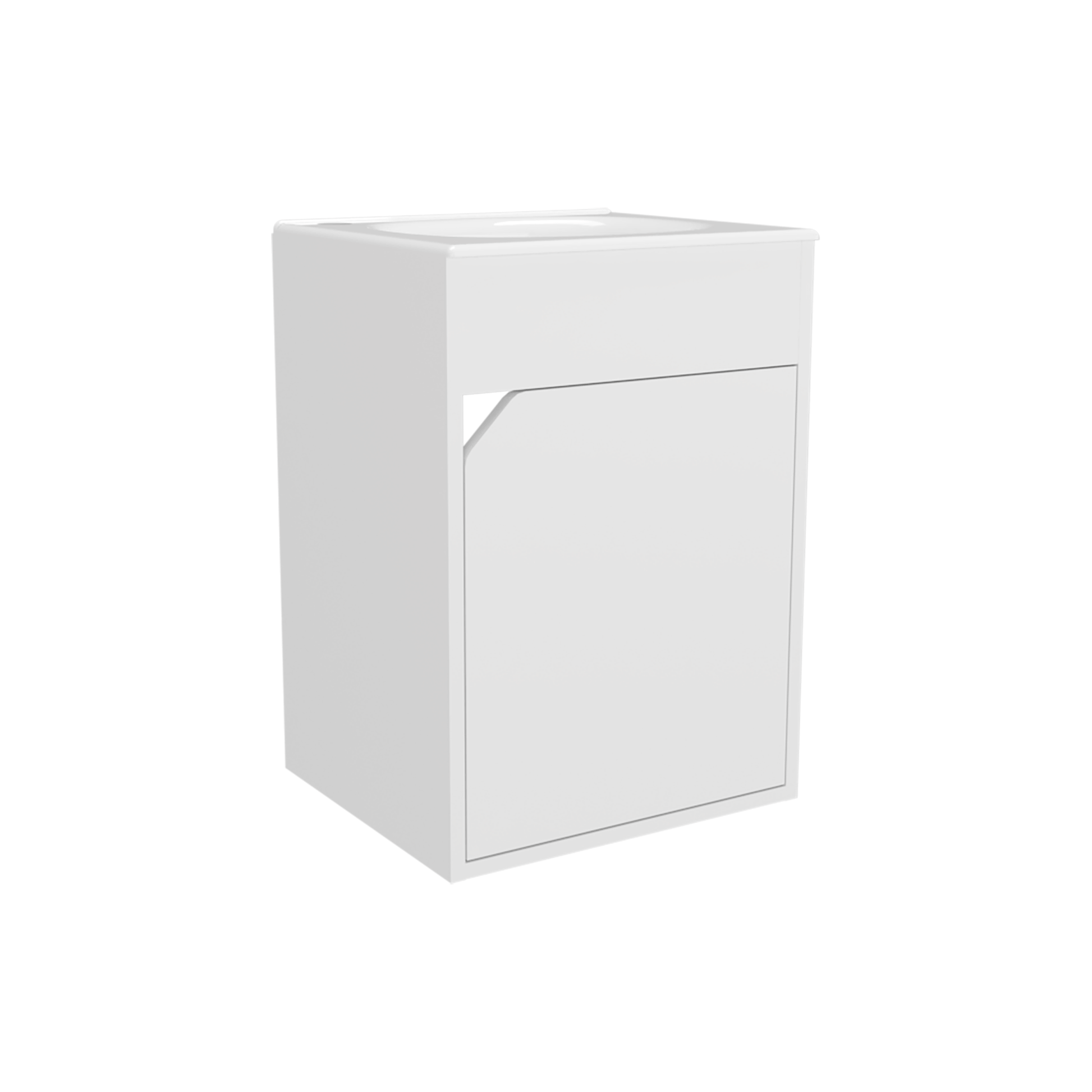 Mueble De Baño Bethel 40 55X39X32 Rta Blanco Marquez Zf