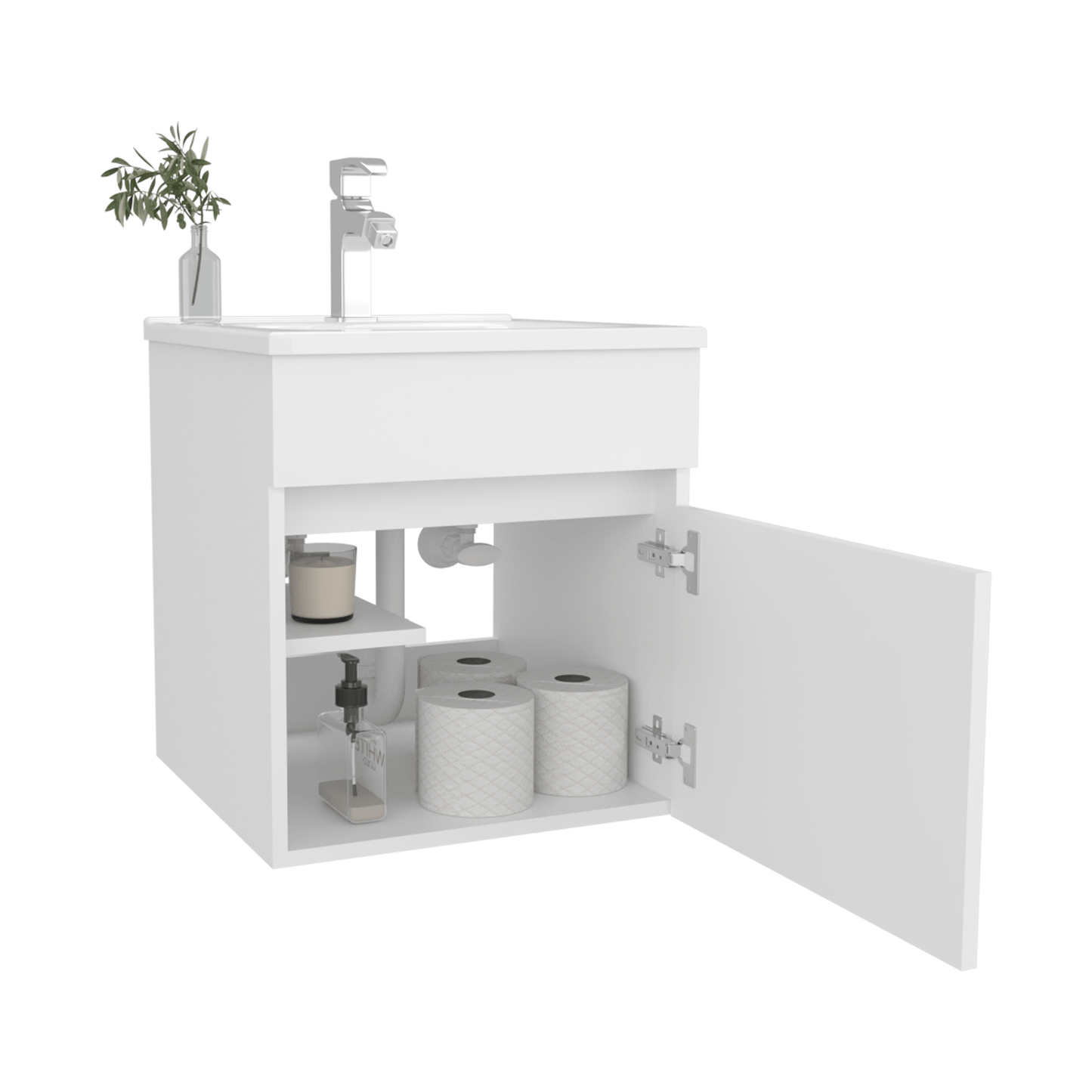 Mueble De Baño Primavera 45 48X44X44 Rta Blanco Marquez Zf