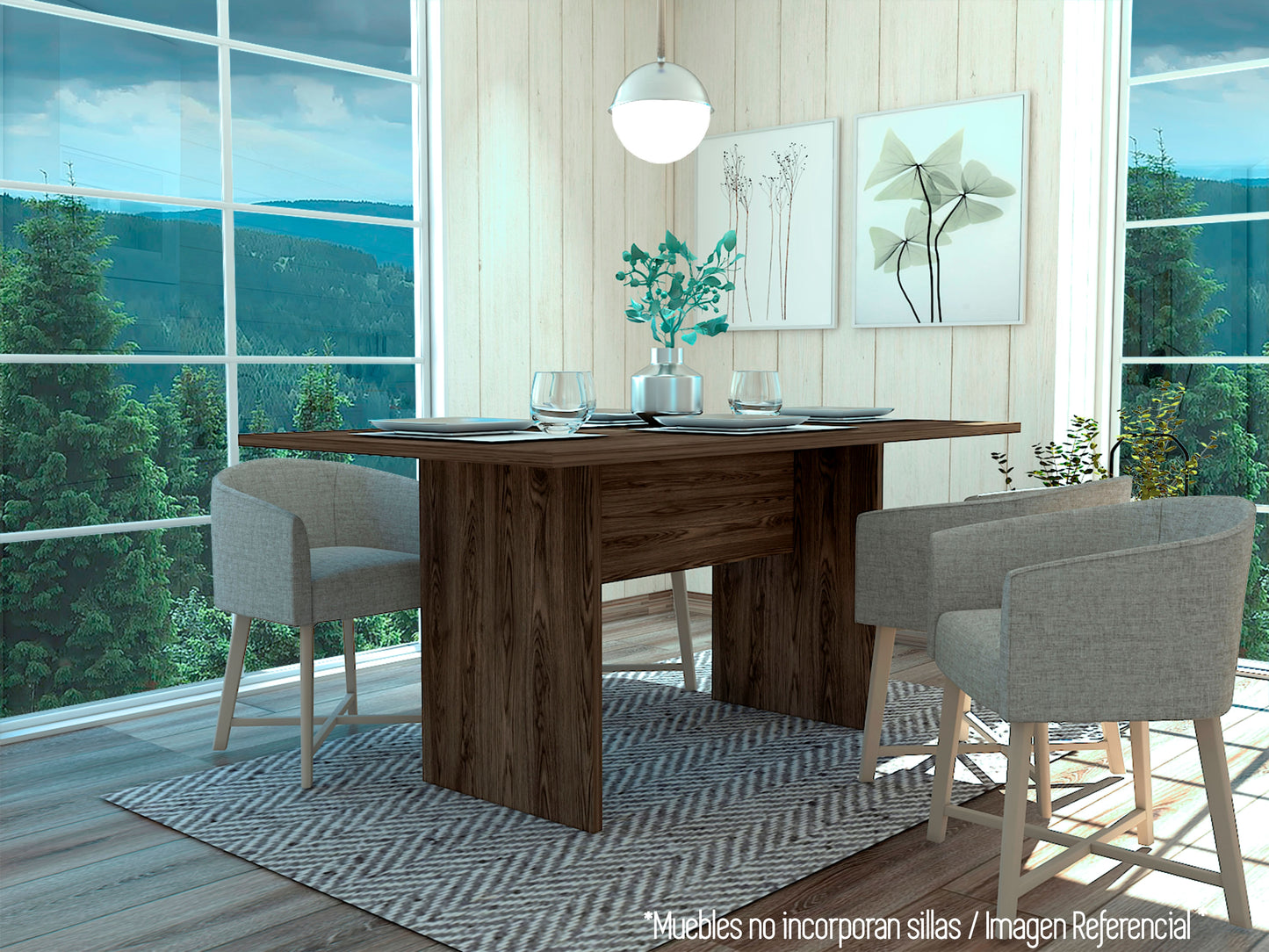 Mesa Comedor Beijing Rta Milan
