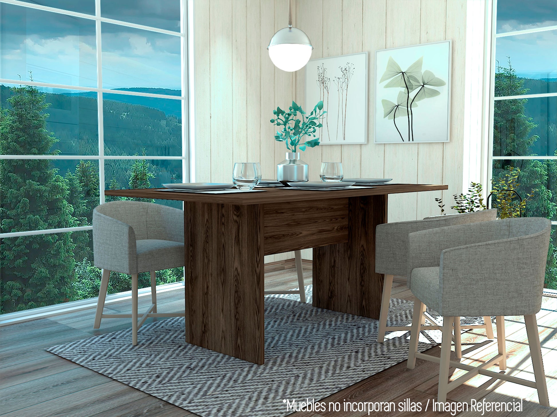 Mesa Comedor Beijing Rta Milan