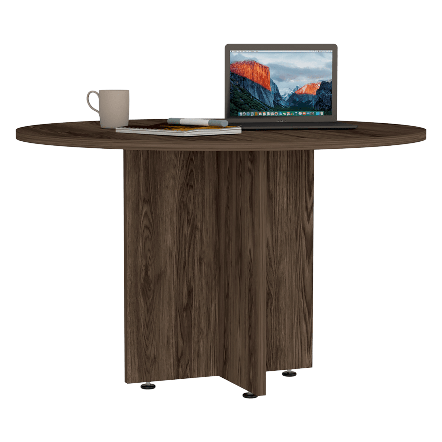 Mesa Redonda Home Office M 120 Rta Milan