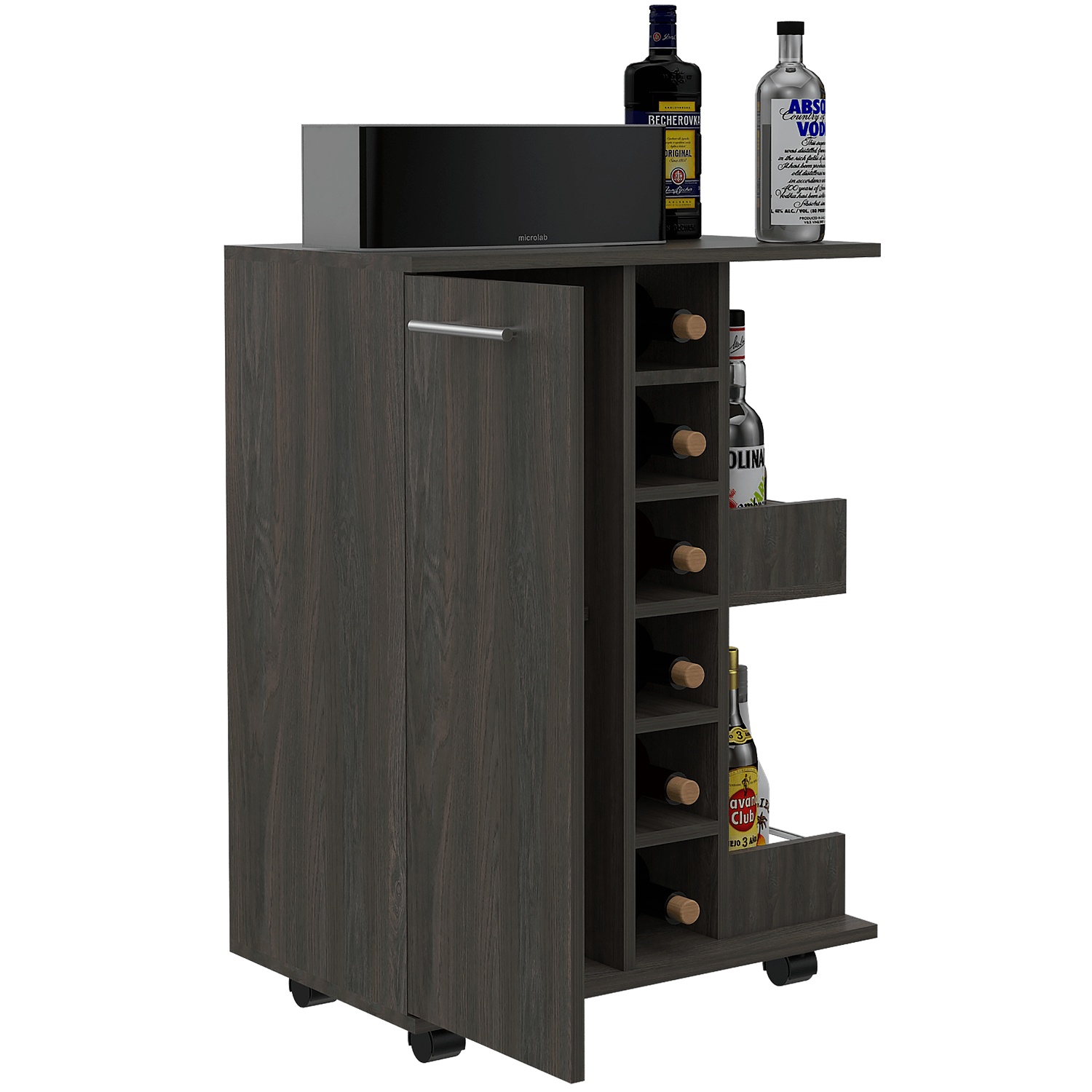Bar Cart Rta Espresso Zf