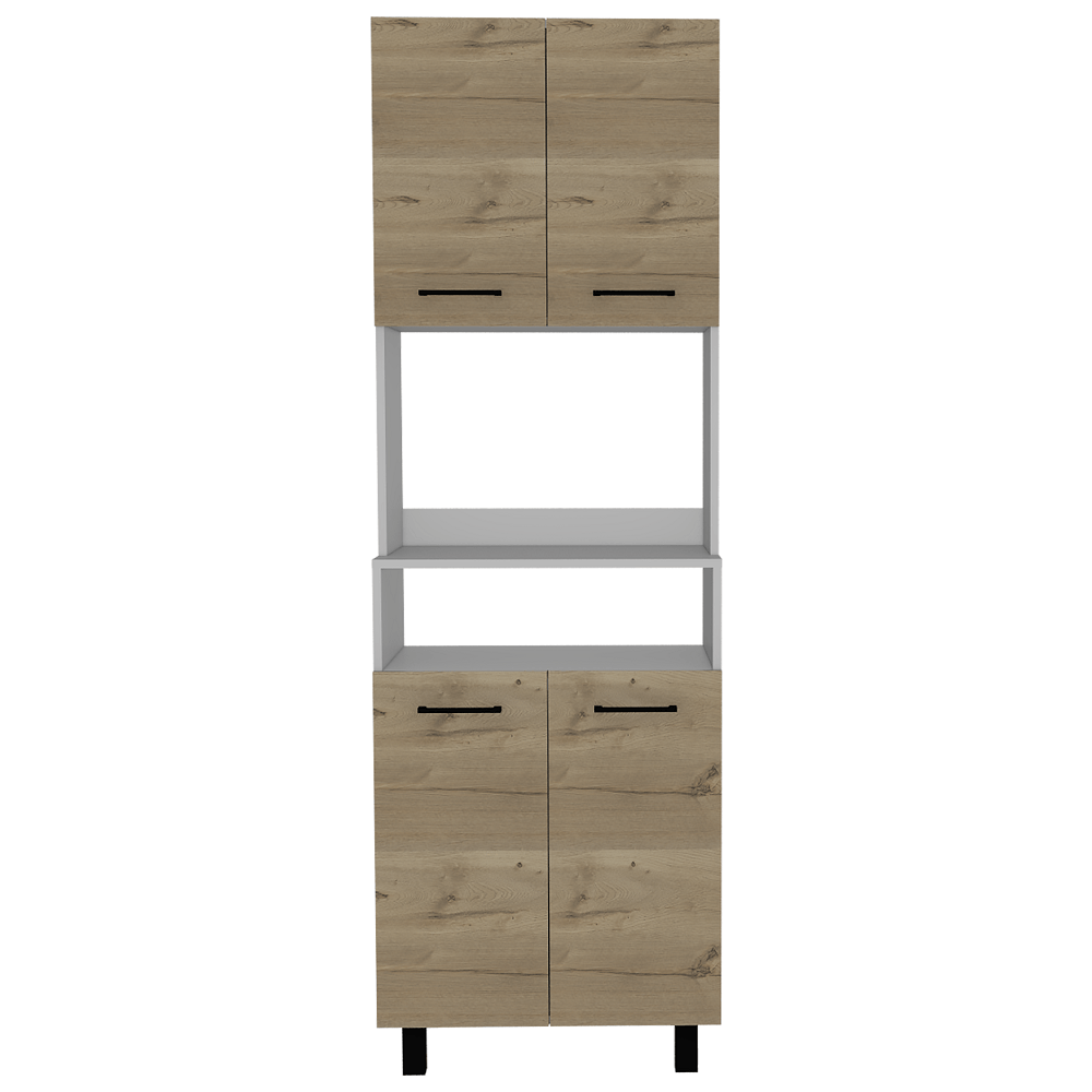Modulo Microondas Lanzini Blanco Duna