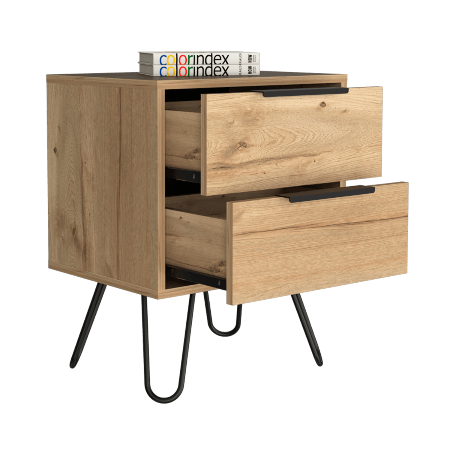 Mesa De Noche Augusta 2 57X45X34 Rta Duna Zf