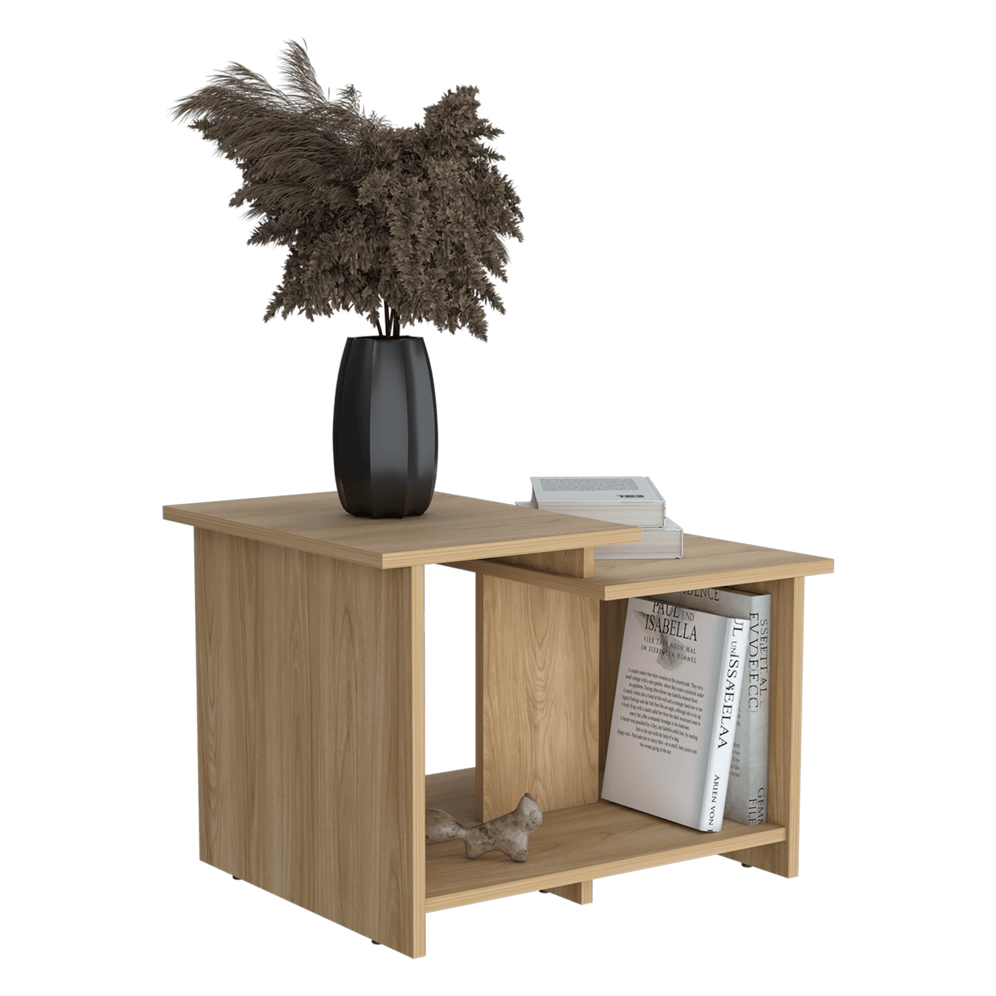 Mesa De Centro Wema 3 Eco 42X60X45 Rta Fresno Eu