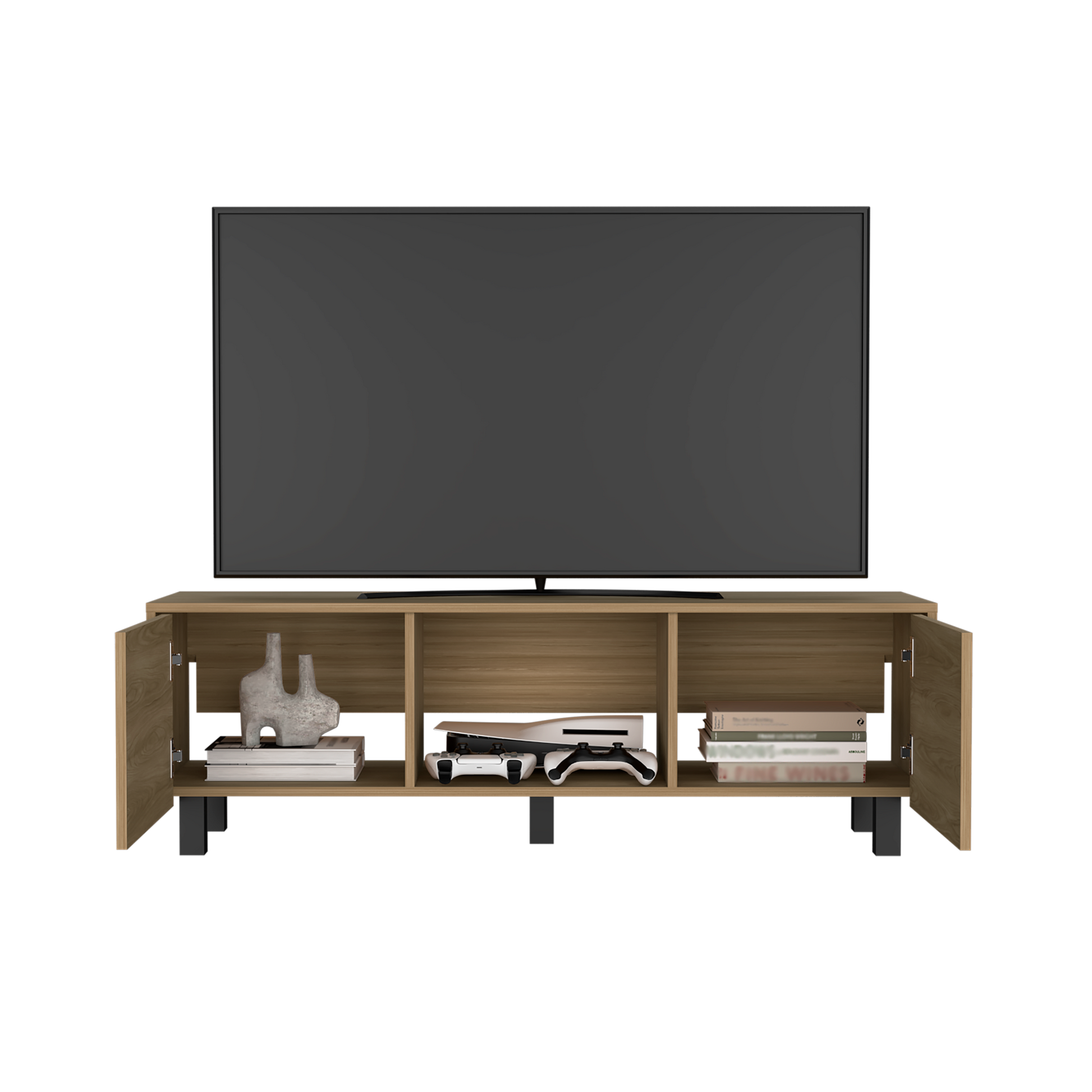 Mueble Para Tv Lazio 41X126X35 Rta Fresno Eu