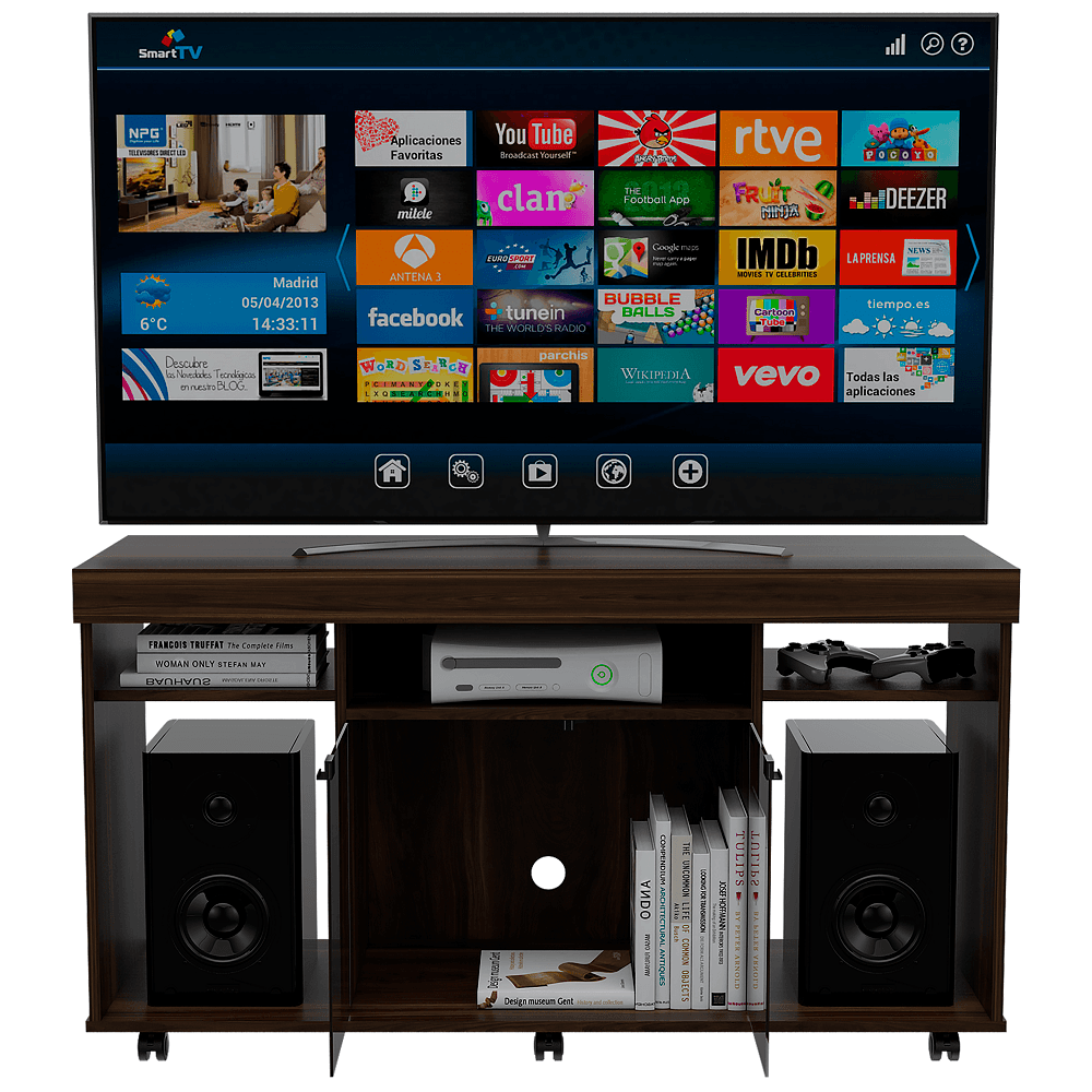 Mesa Para Tv Vermon Nogal