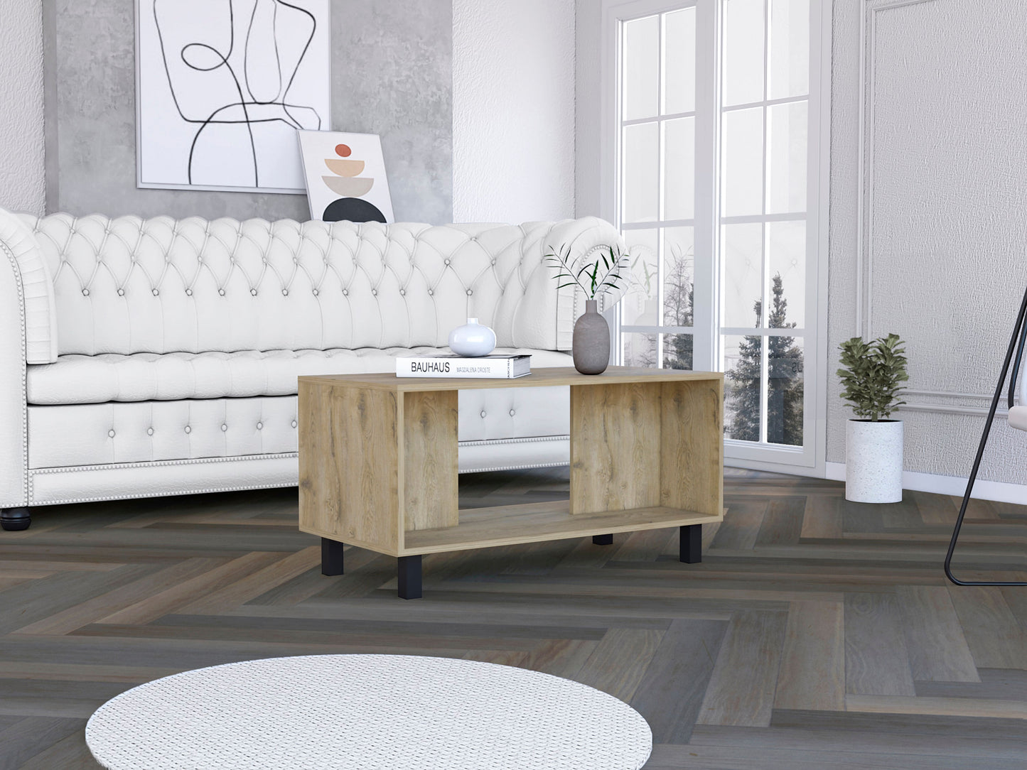 Mesa De Centro Tunez Rta Macadamia