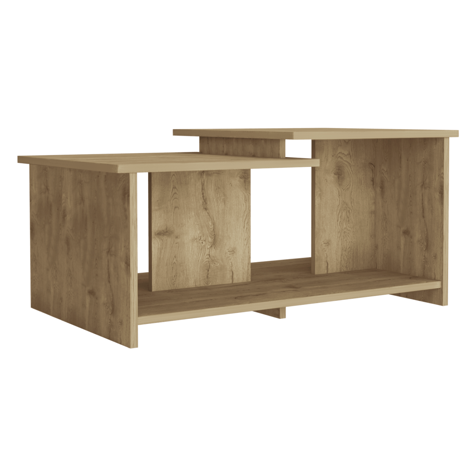 Mesa De Centro Wema 3 Rta Macadamia