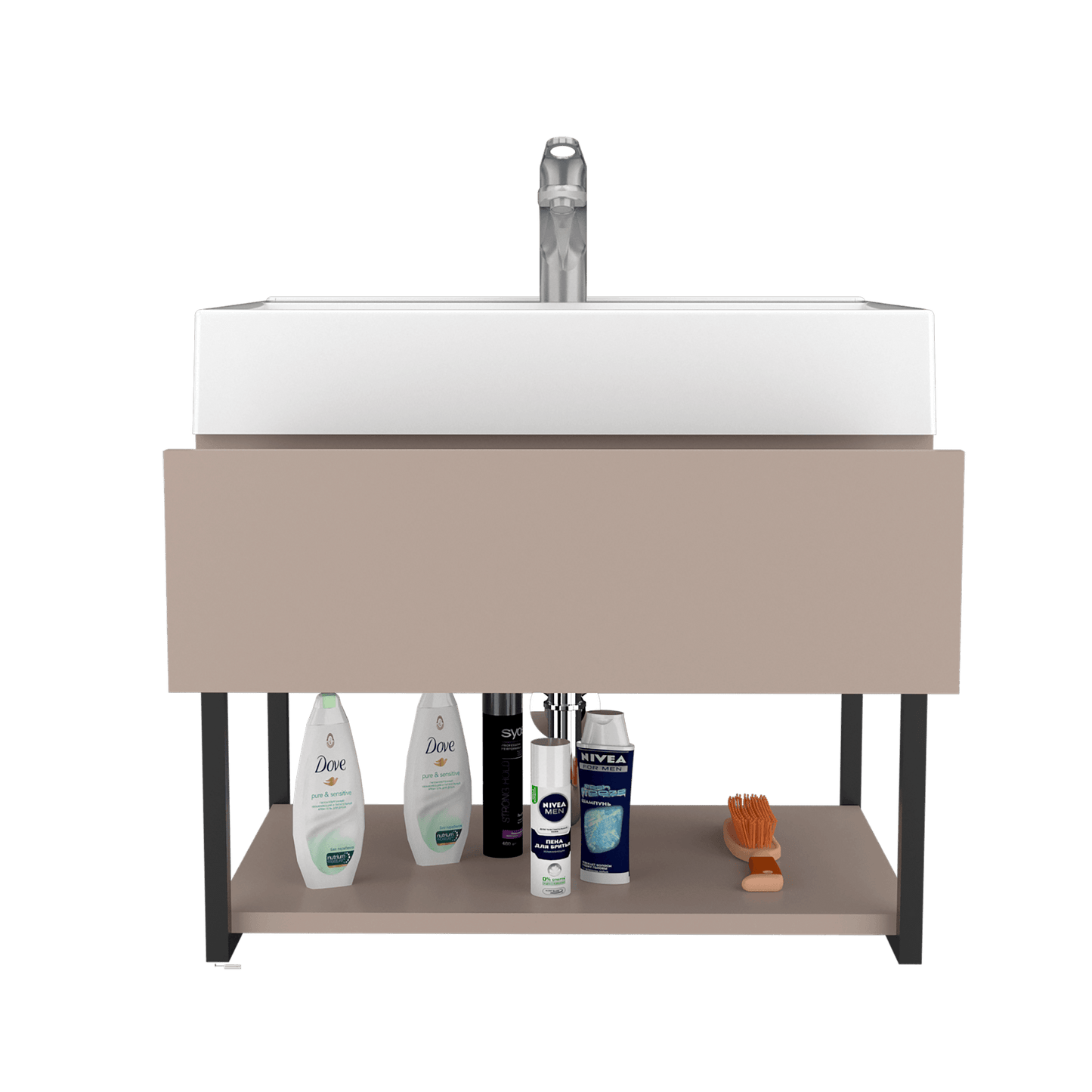 Mueble Fusion Plus Rta Taupe