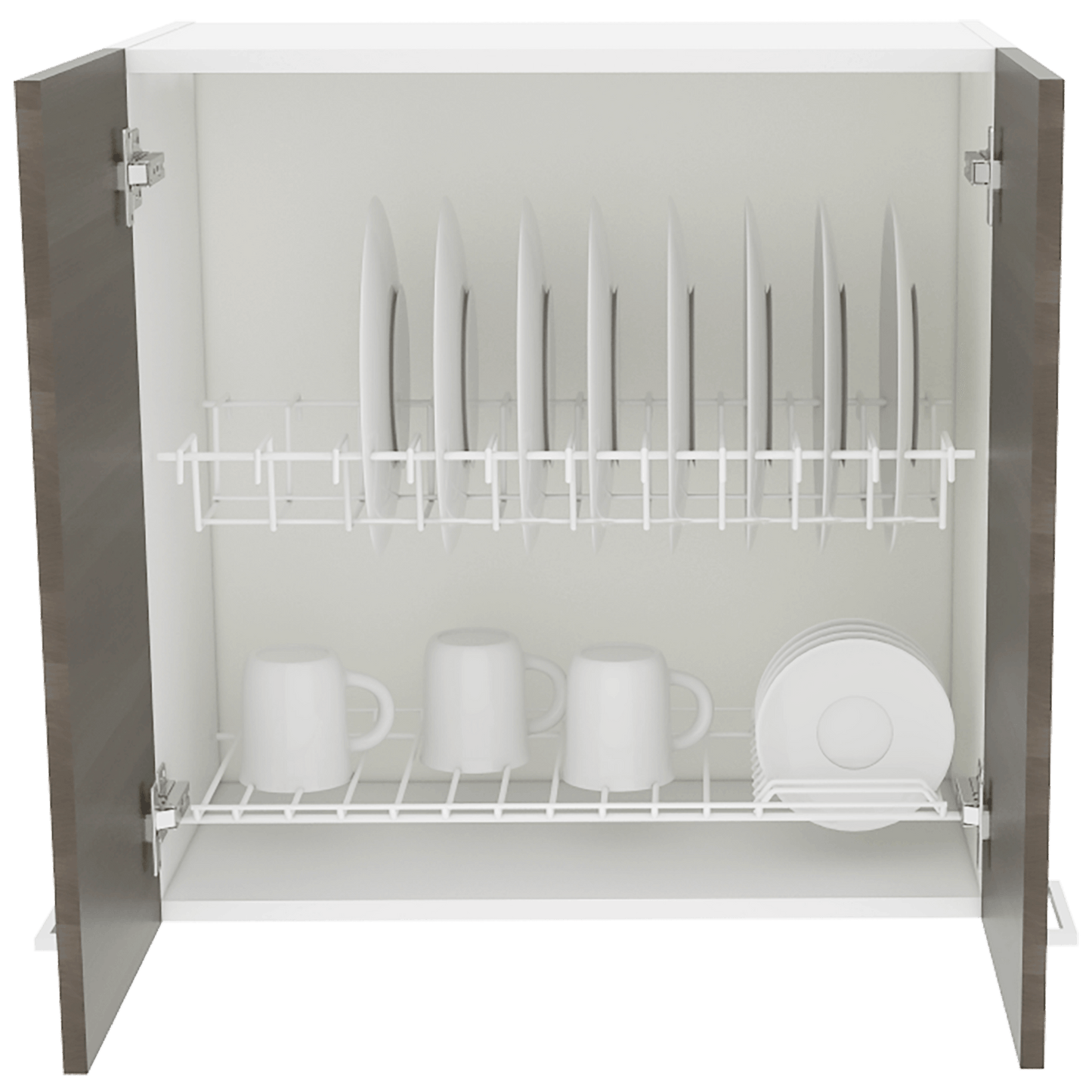 Mueble Superior Cocina Rossi Rta Blanco + Olivo
