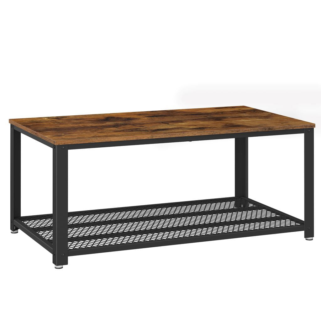 Mesa De Centro 45 X 106 Café Rustico