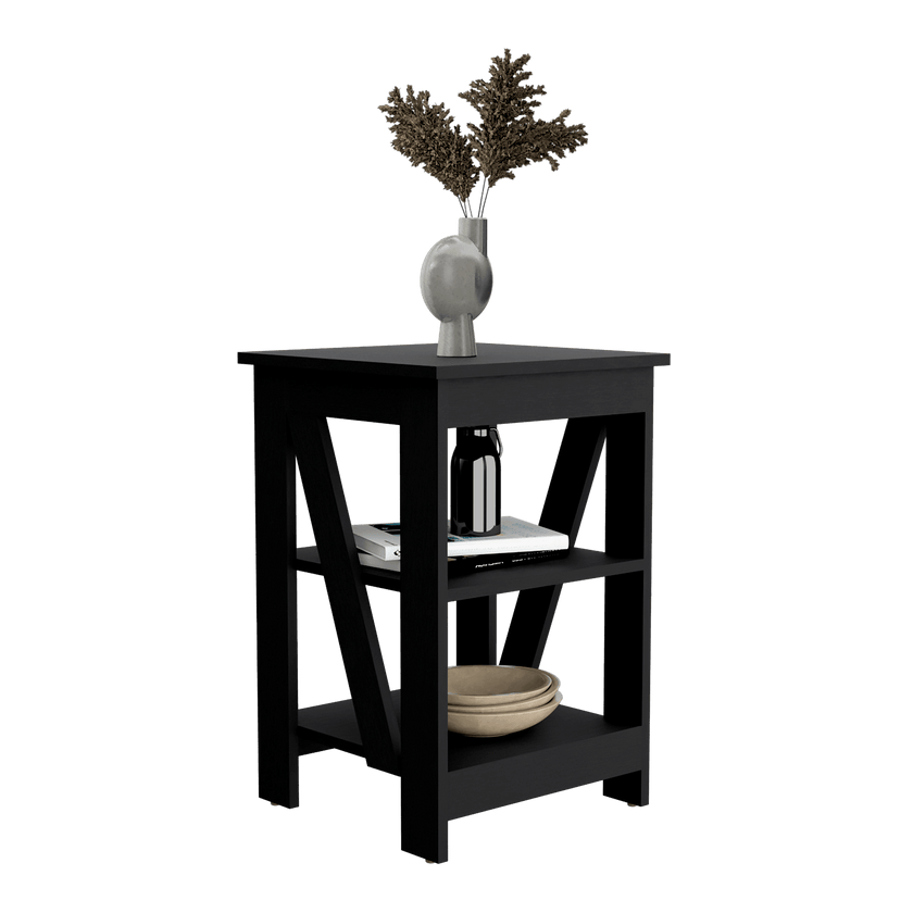 Mesa Auxiliar Taylor 60X40X40 Rta Wengue Zf