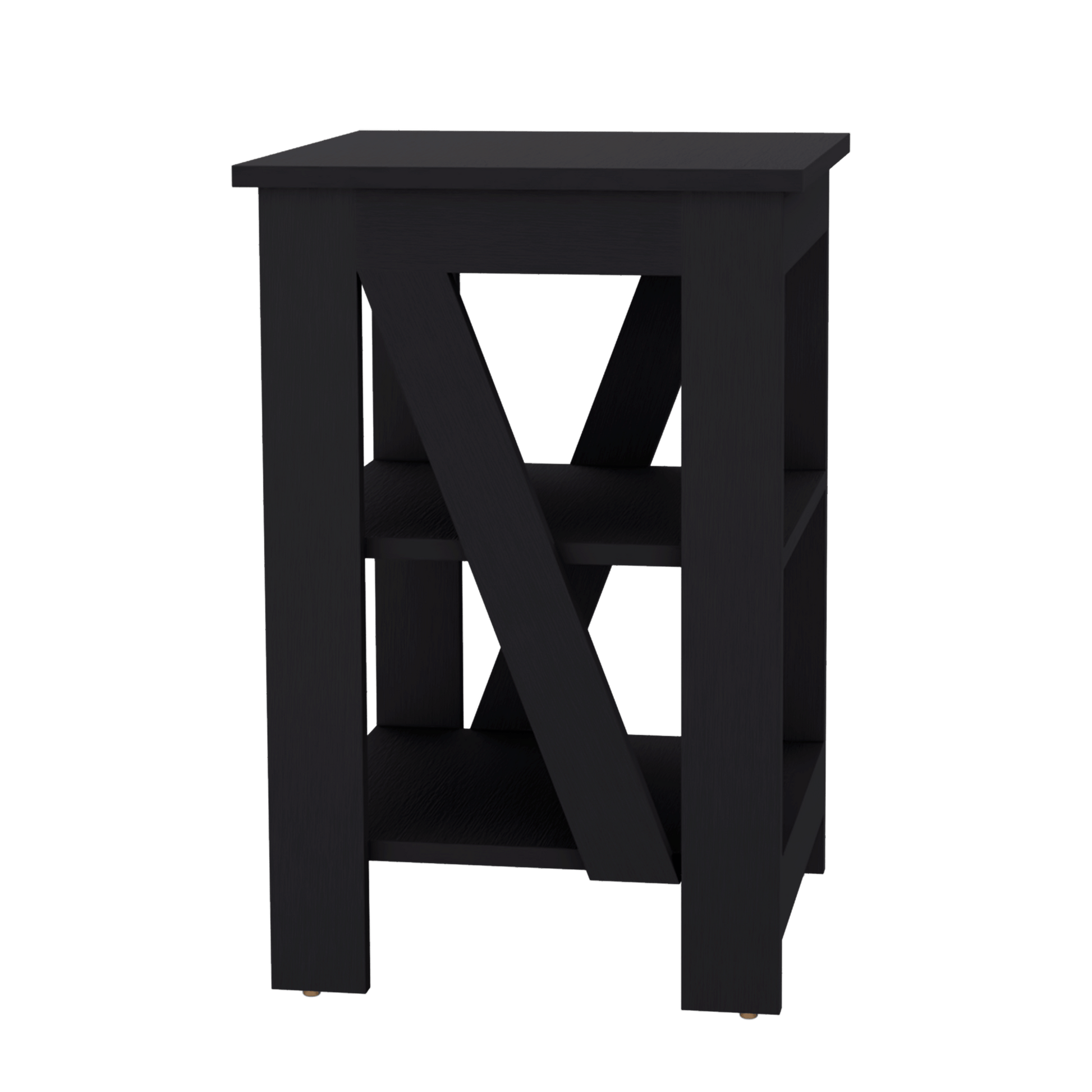 Mesa Auxiliar Taylor 60X40X40 Rta Wengue Zf