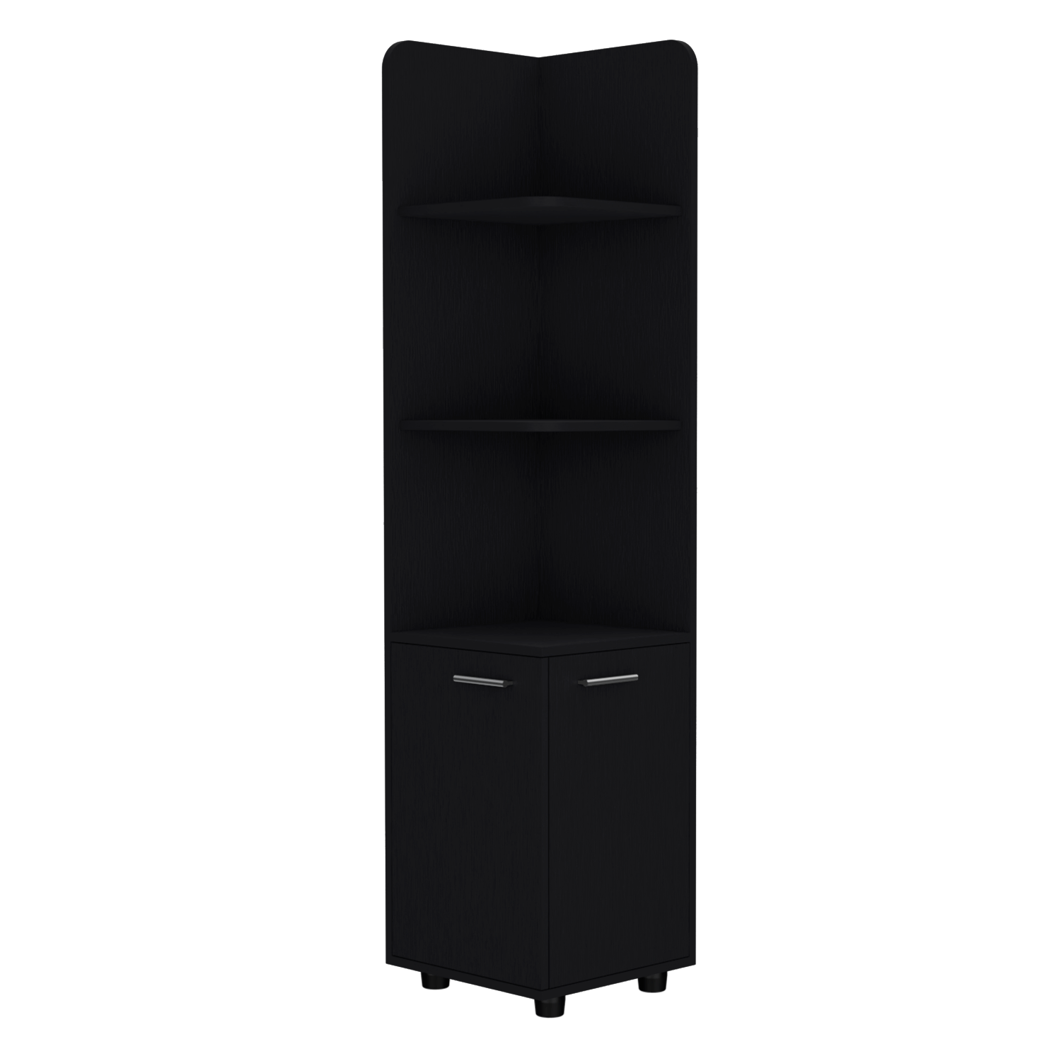 Mueble De Baño Esquinero 158X37 Malibu Rta Wengue Zf