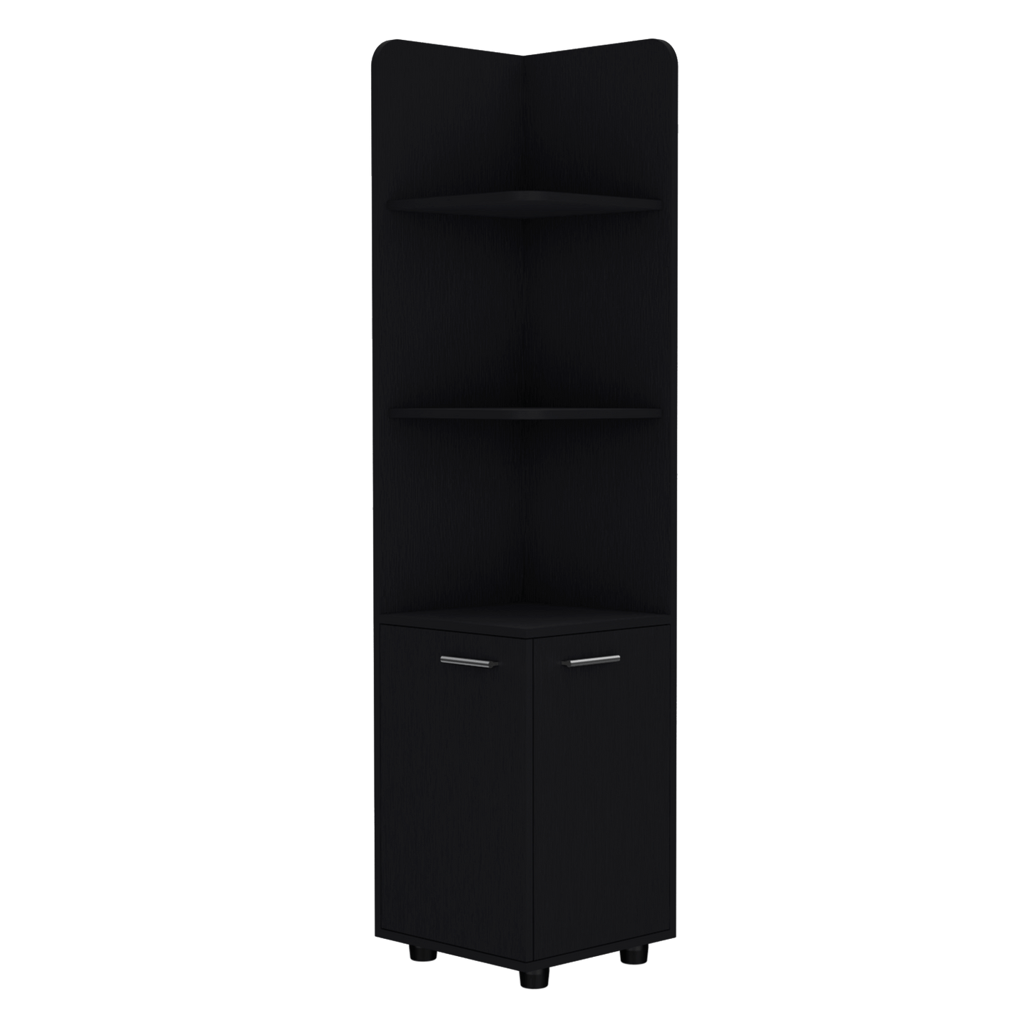 Mueble De Baño Esquinero 158X37 Malibu Rta Wengue Zf