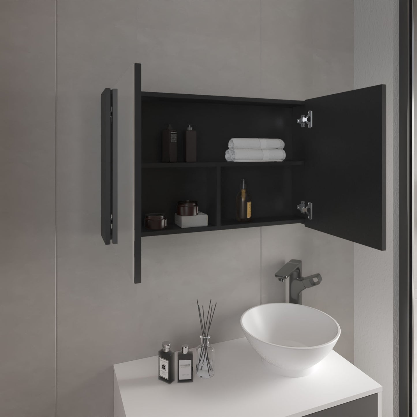 Botiquin 50X80X15 C/Puertas Rta Wengue Zf