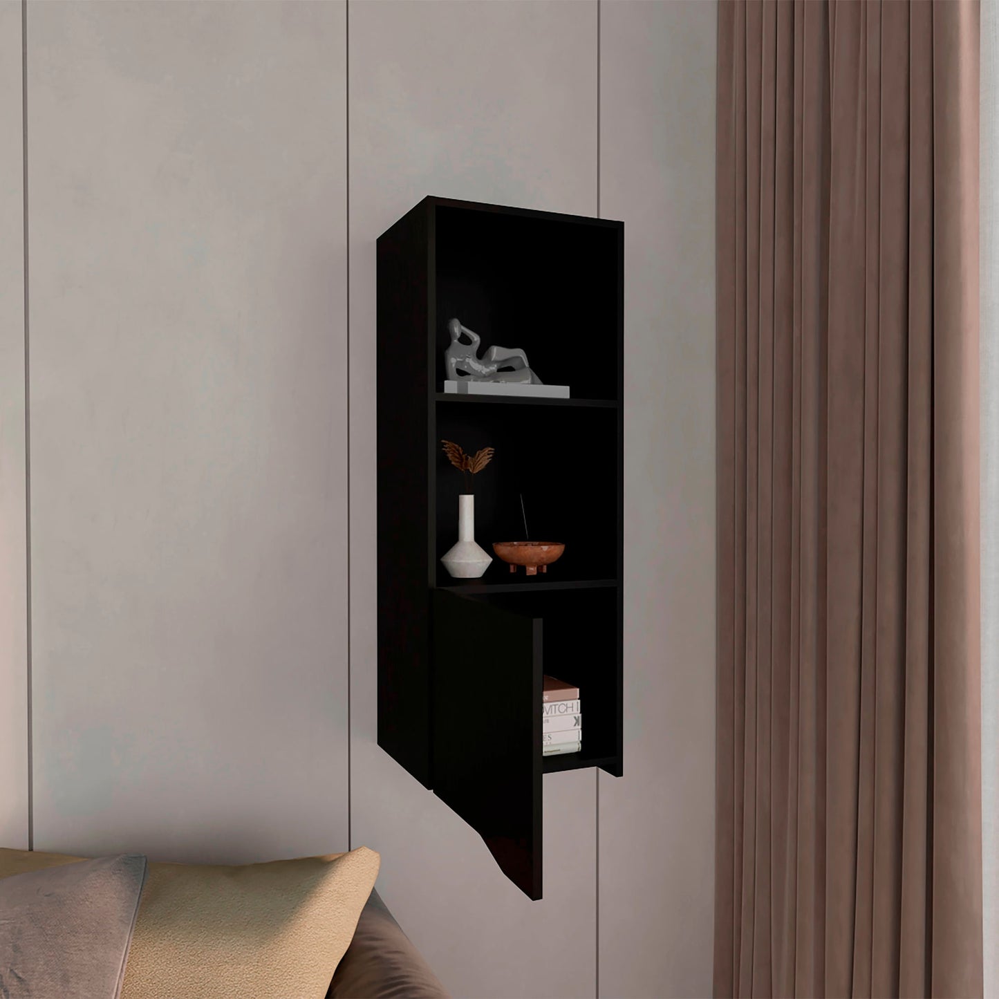 Mueble Auxiliar Obregon 110X41X34 Rta Wengue Zf