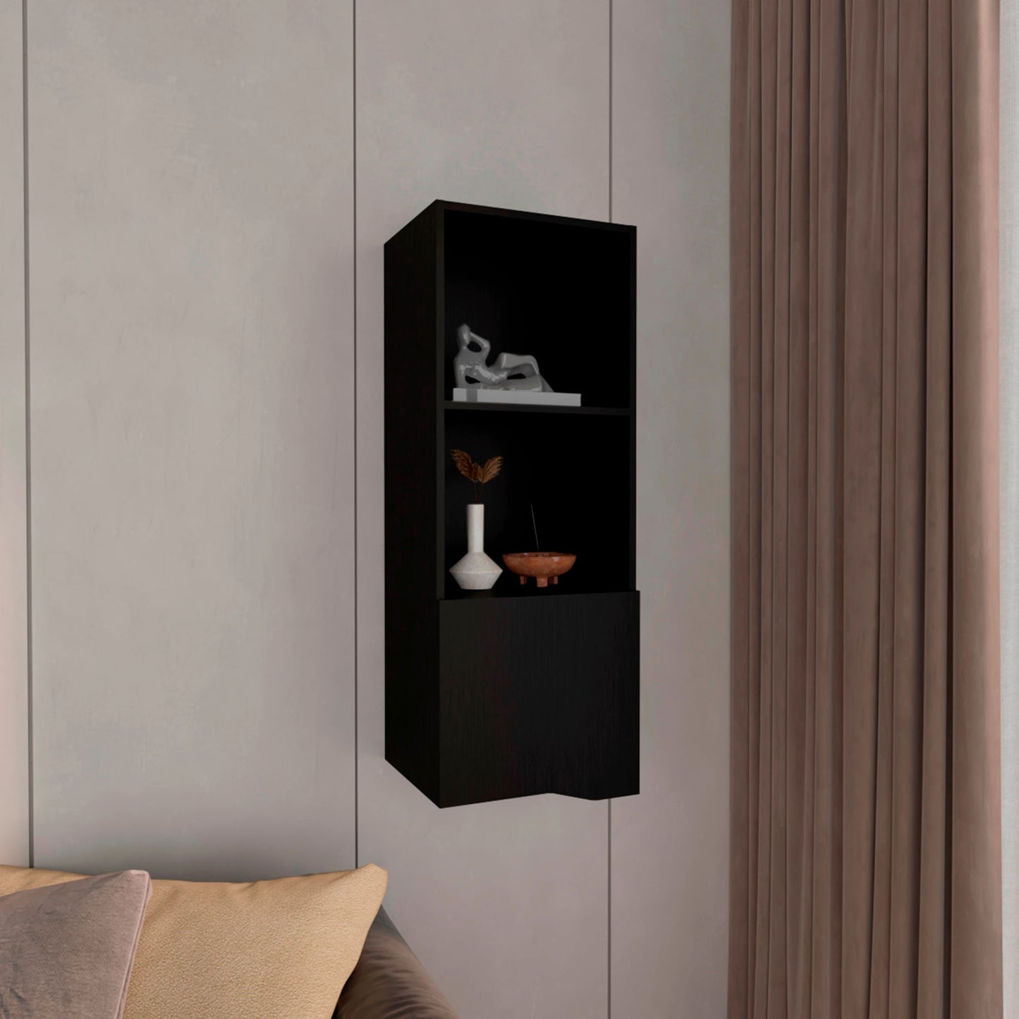 Mueble Auxiliar Obregon 110X41X34 Rta Wengue Zf