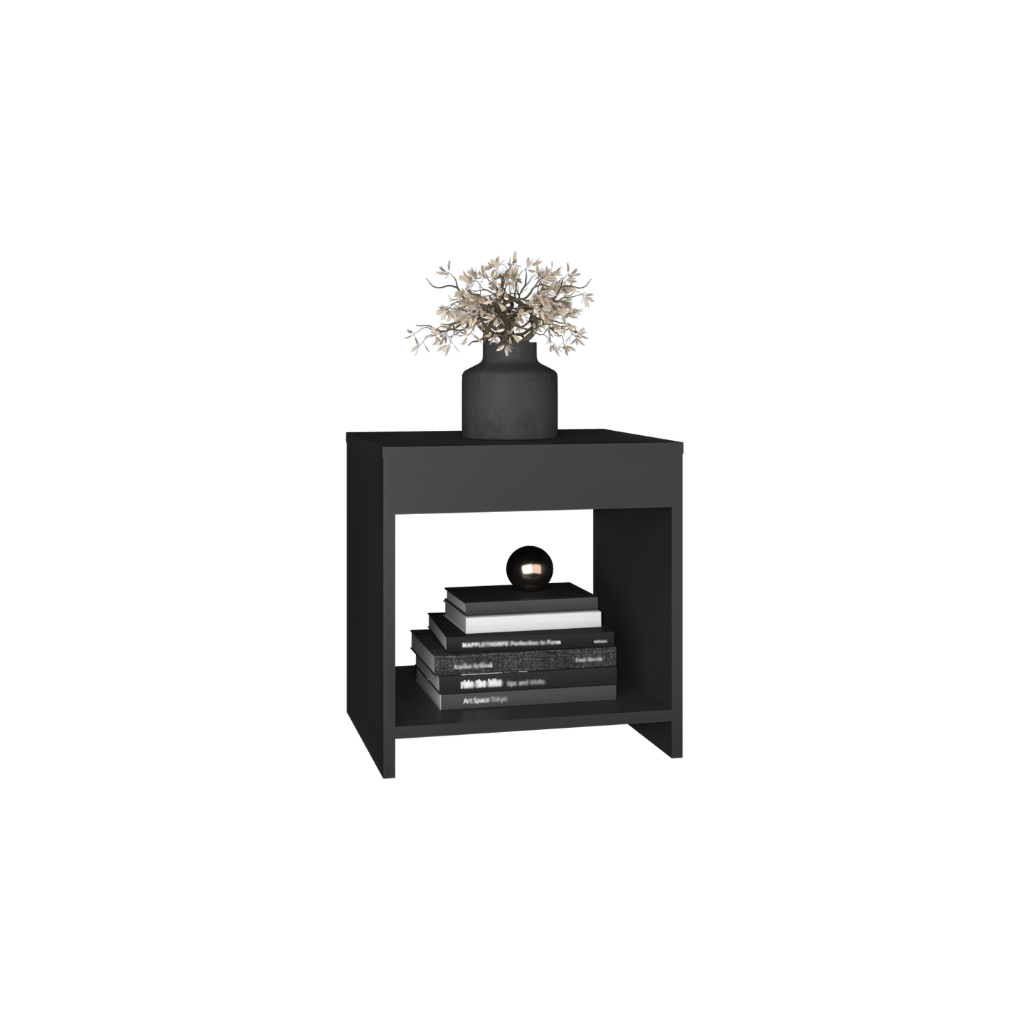 Mesa De Noche Chroma 42X40 Rta Wengue Zf
