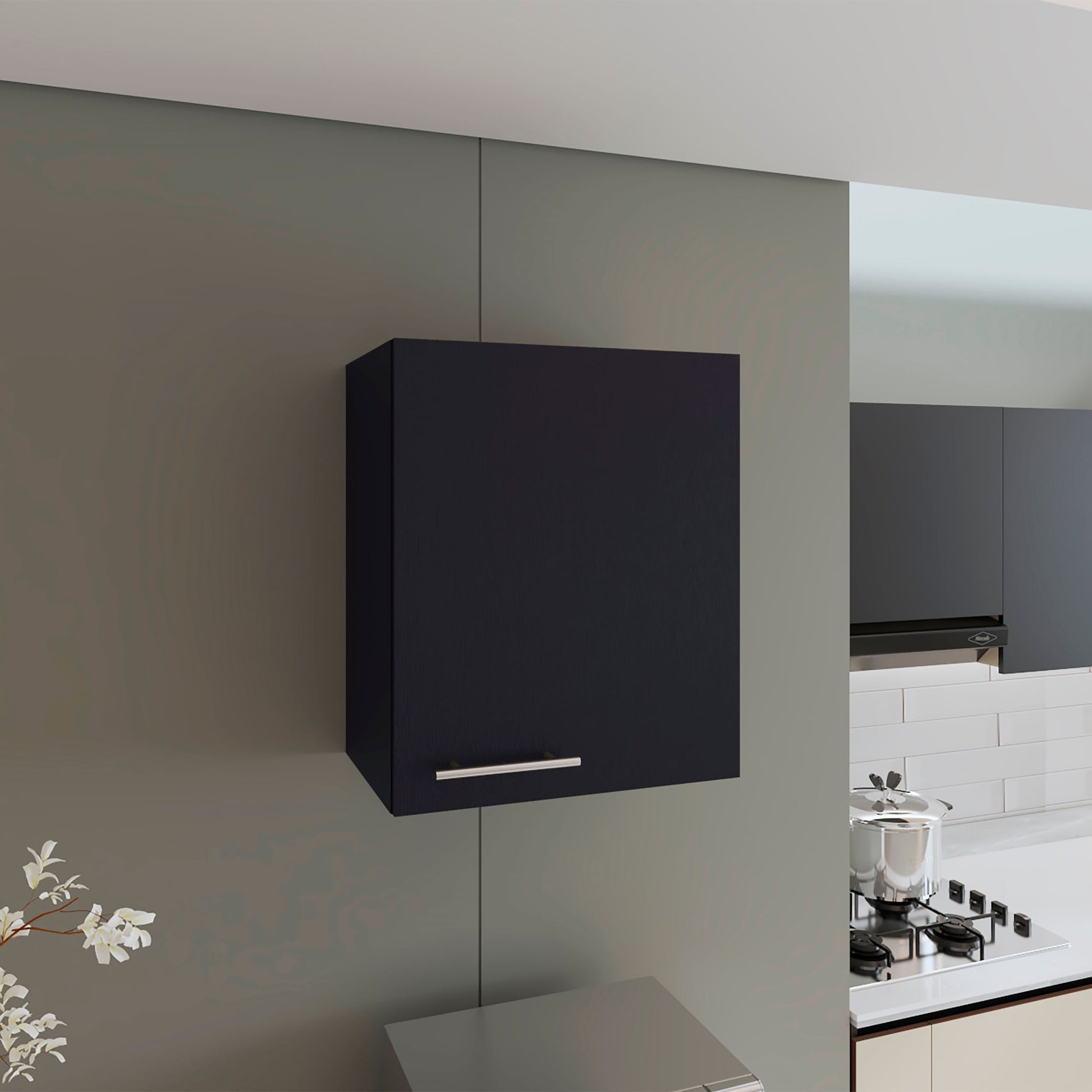 Mueble Aereo Puerta Derecha Manchester Rta Wengue Zf