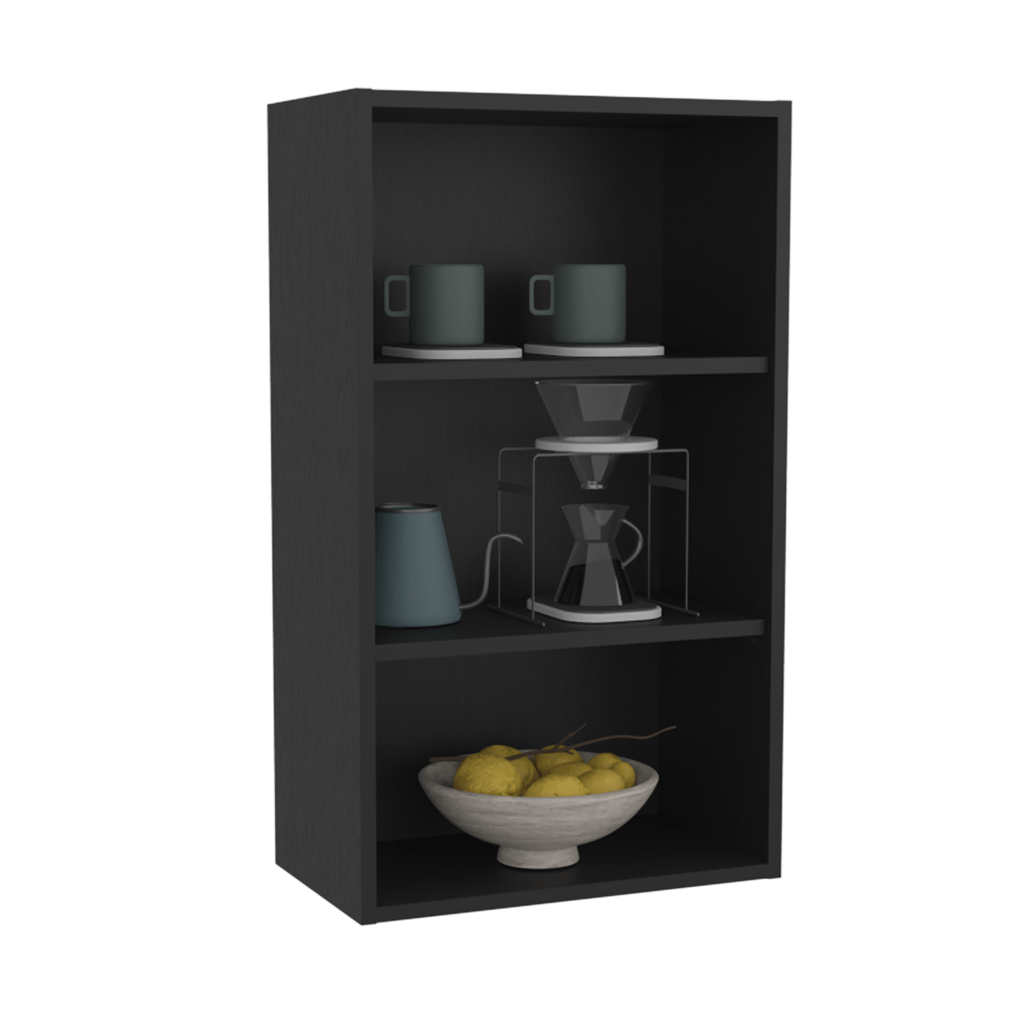 Gabinete De Pared 91X53X30 Rta Wengue Zf