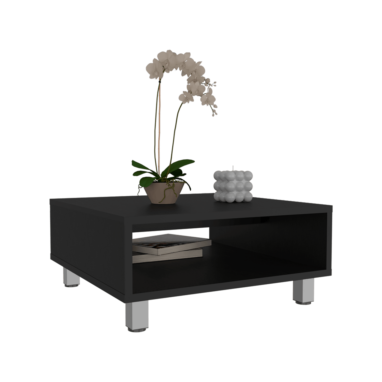 Mesa De Centro Eclipse 26X60X60 Rta Wengue Zf