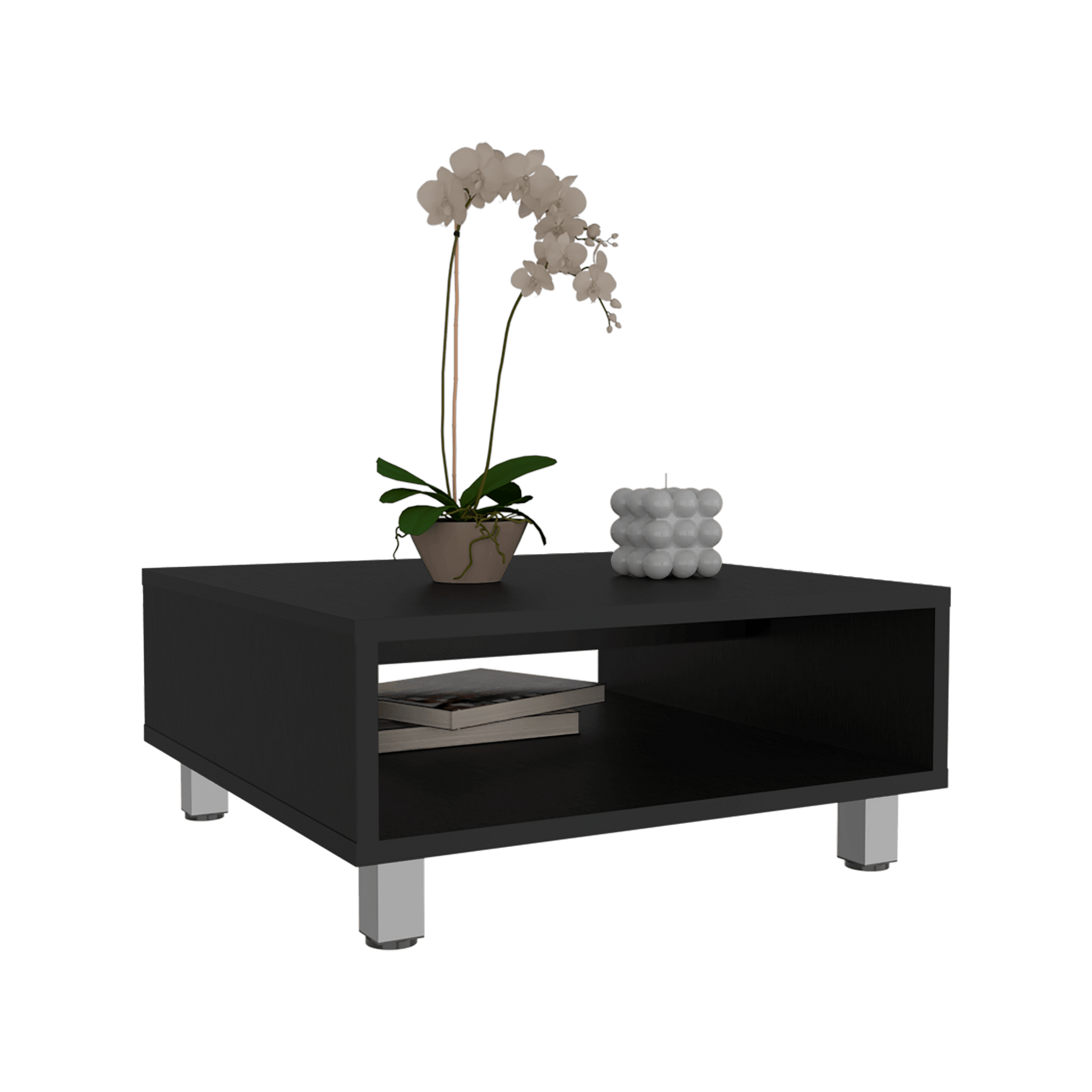 Mesa De Centro Eclipse 26X60X60 Rta Wengue Zf