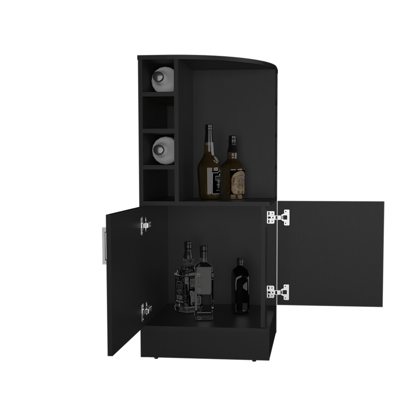 Bar Bajo Esquinero Jakes 108X46X46 Rta Wengue