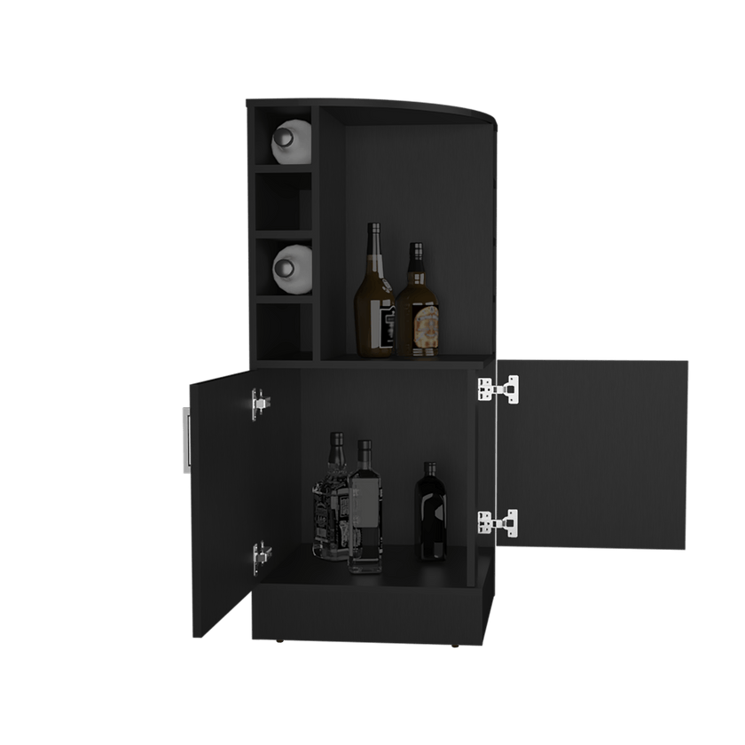 Bar Bajo Esquinero Jakes 108X46X46 Rta Wengue