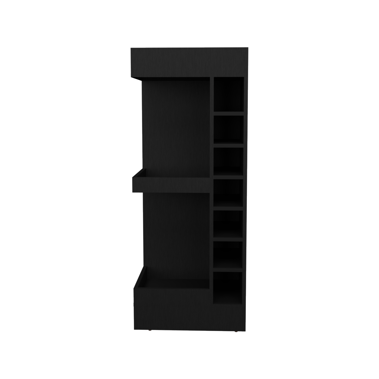 Bar Bajo Esquinero Lyman 111X46X46 Rta Wengue