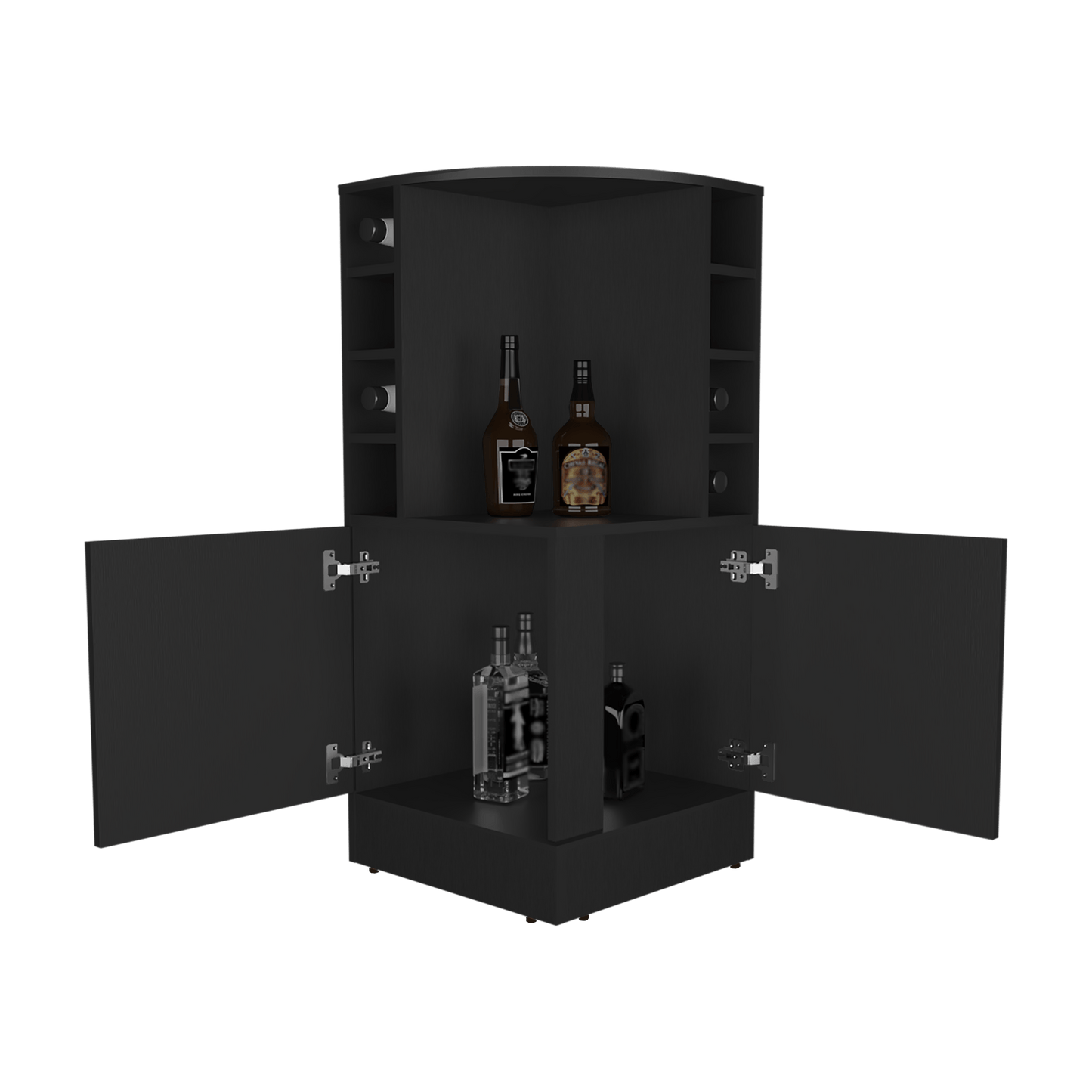 Bar Bajo Esquinero Jakes 108X46X46 Rta Wengue Zf