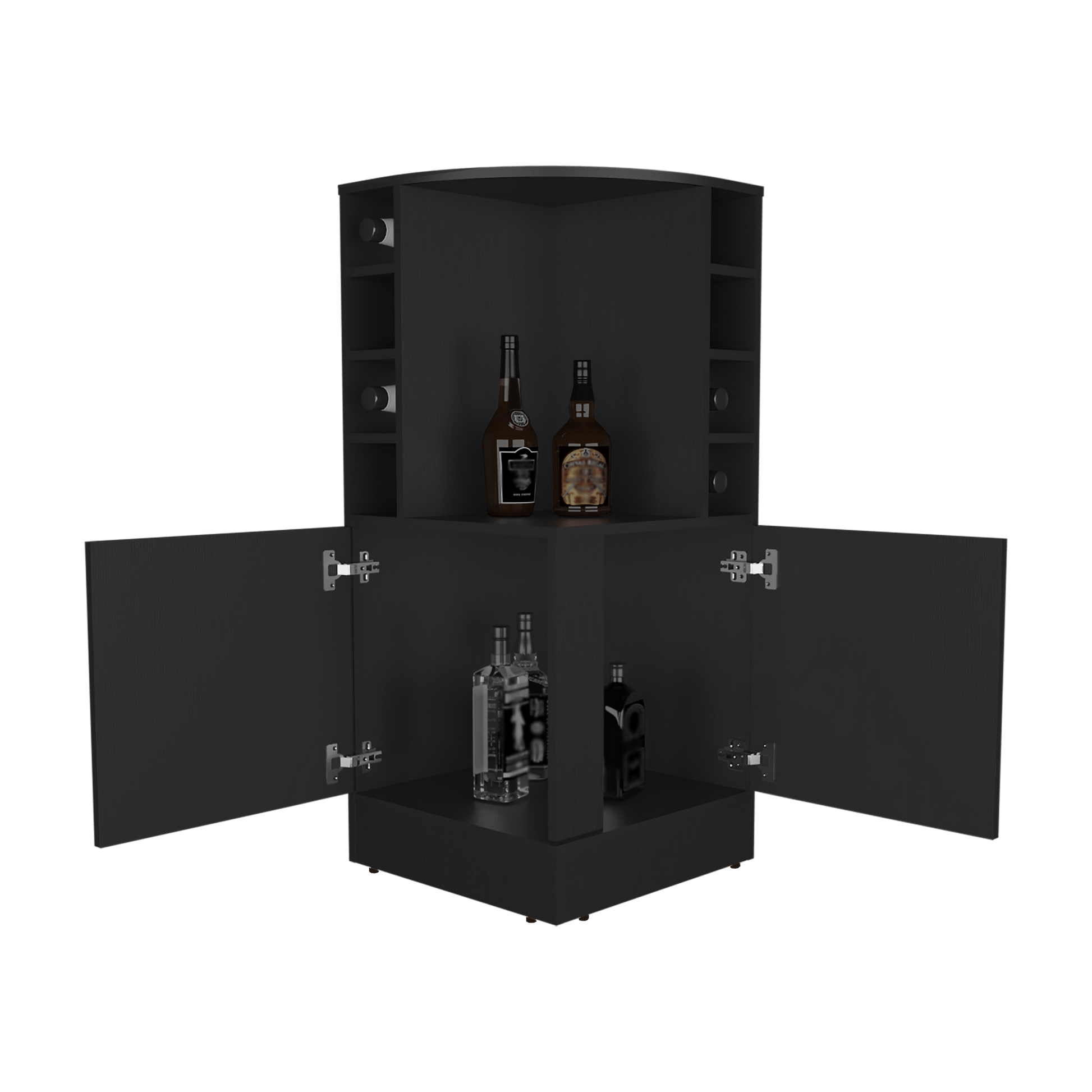 Bar Bajo Esquinero Jakes 108X46X46 Rta Wengue Zf