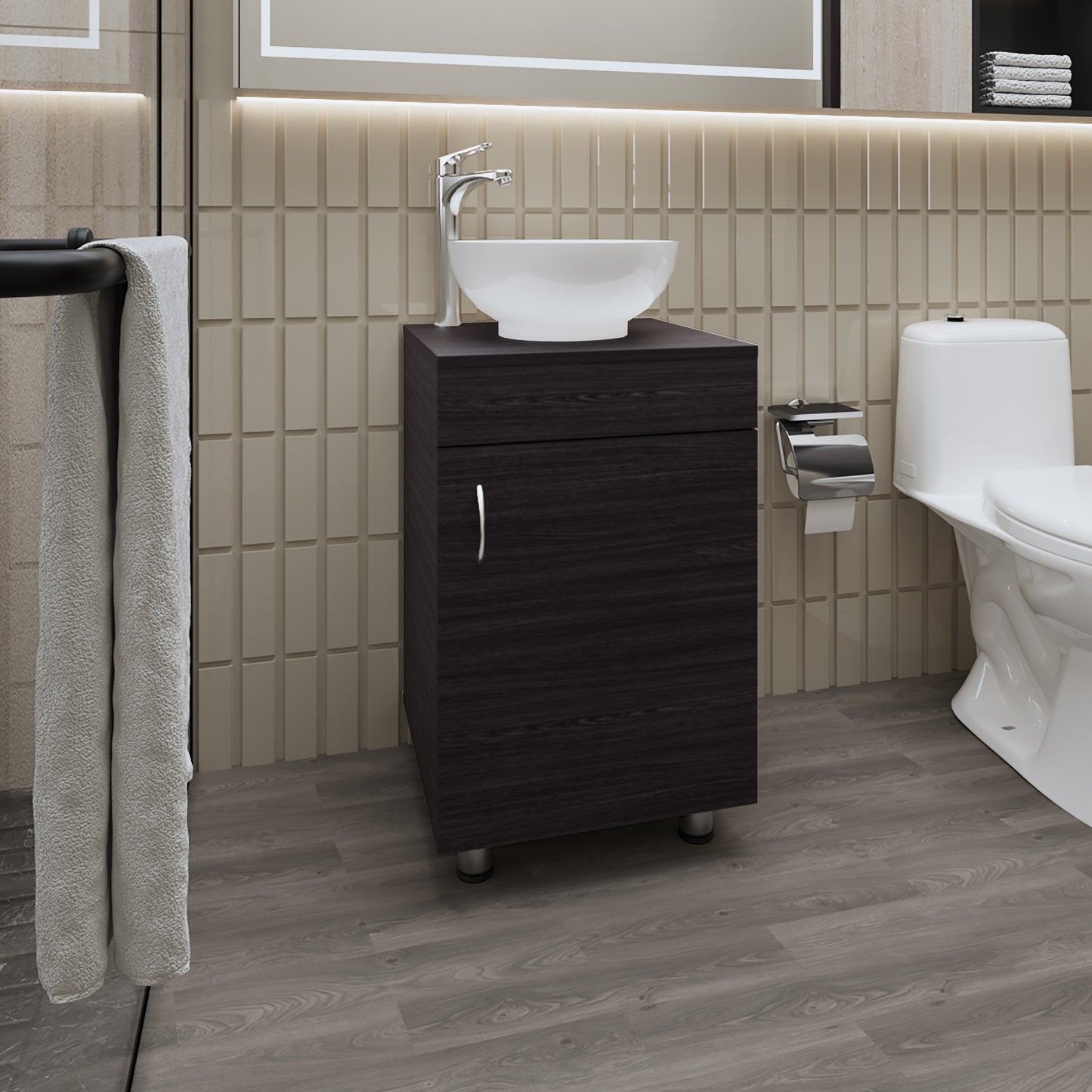 Mueble De Baño Tacna 72,3X45X45 Wengue Zf