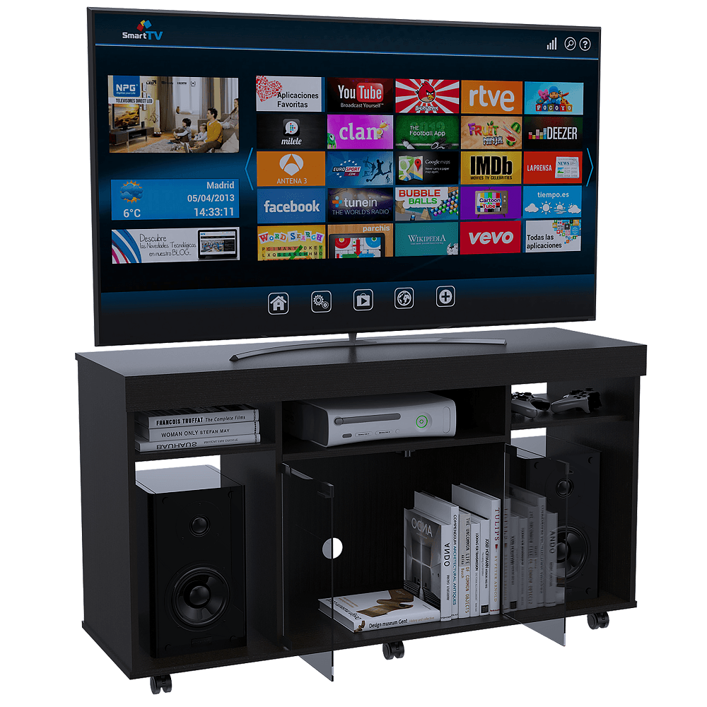 Mesa Para Tv Vermon Wengue