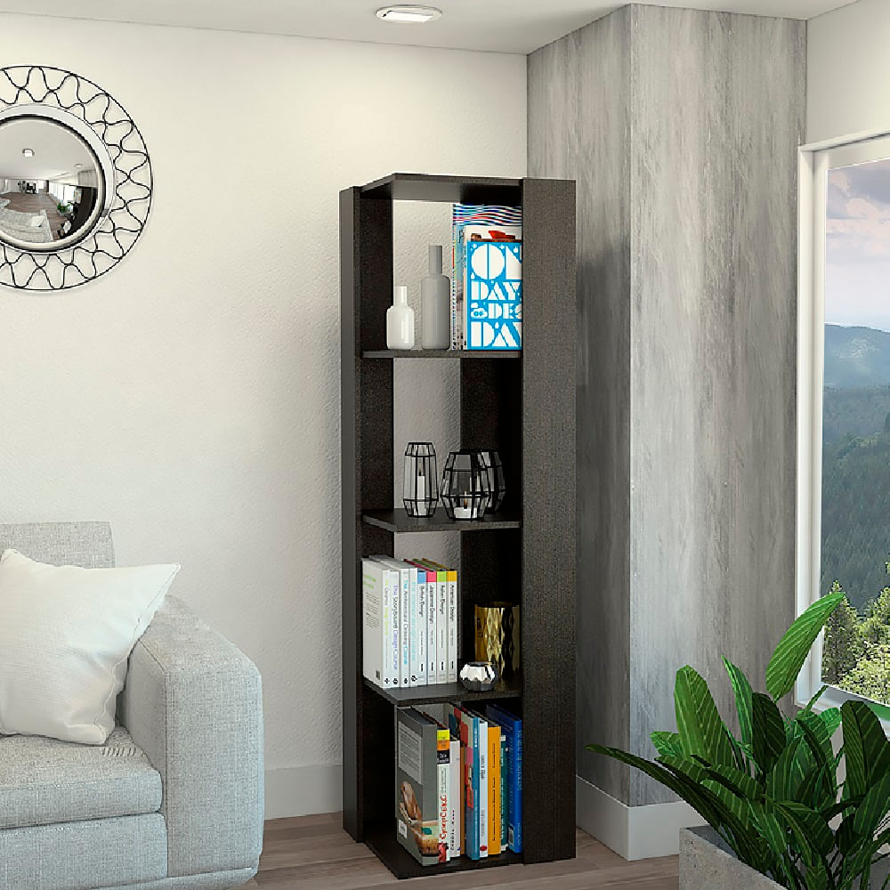 Mueble Esquinero Amber Wengue