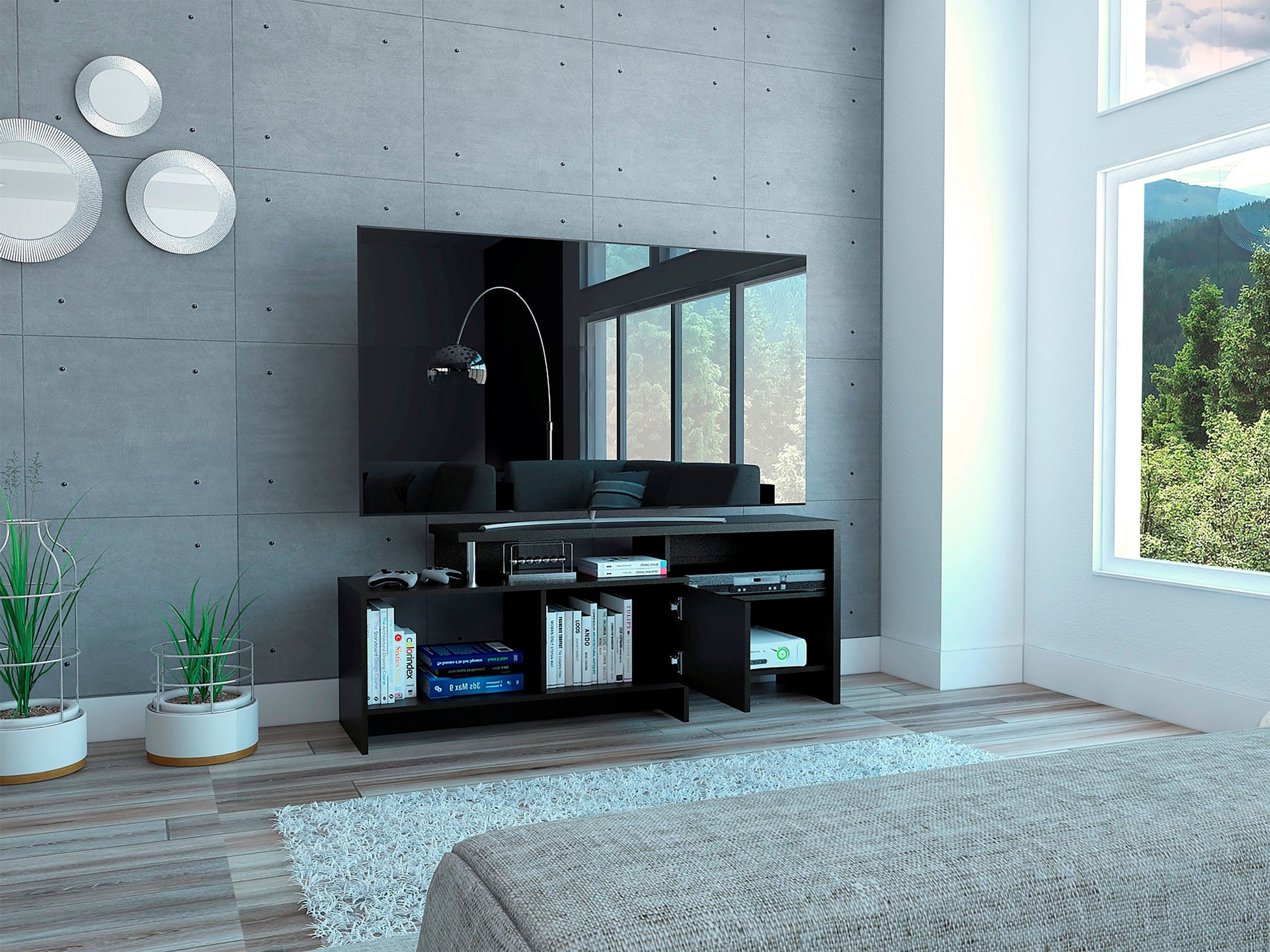 Mesa Para Tv Bengala Rta Wengue